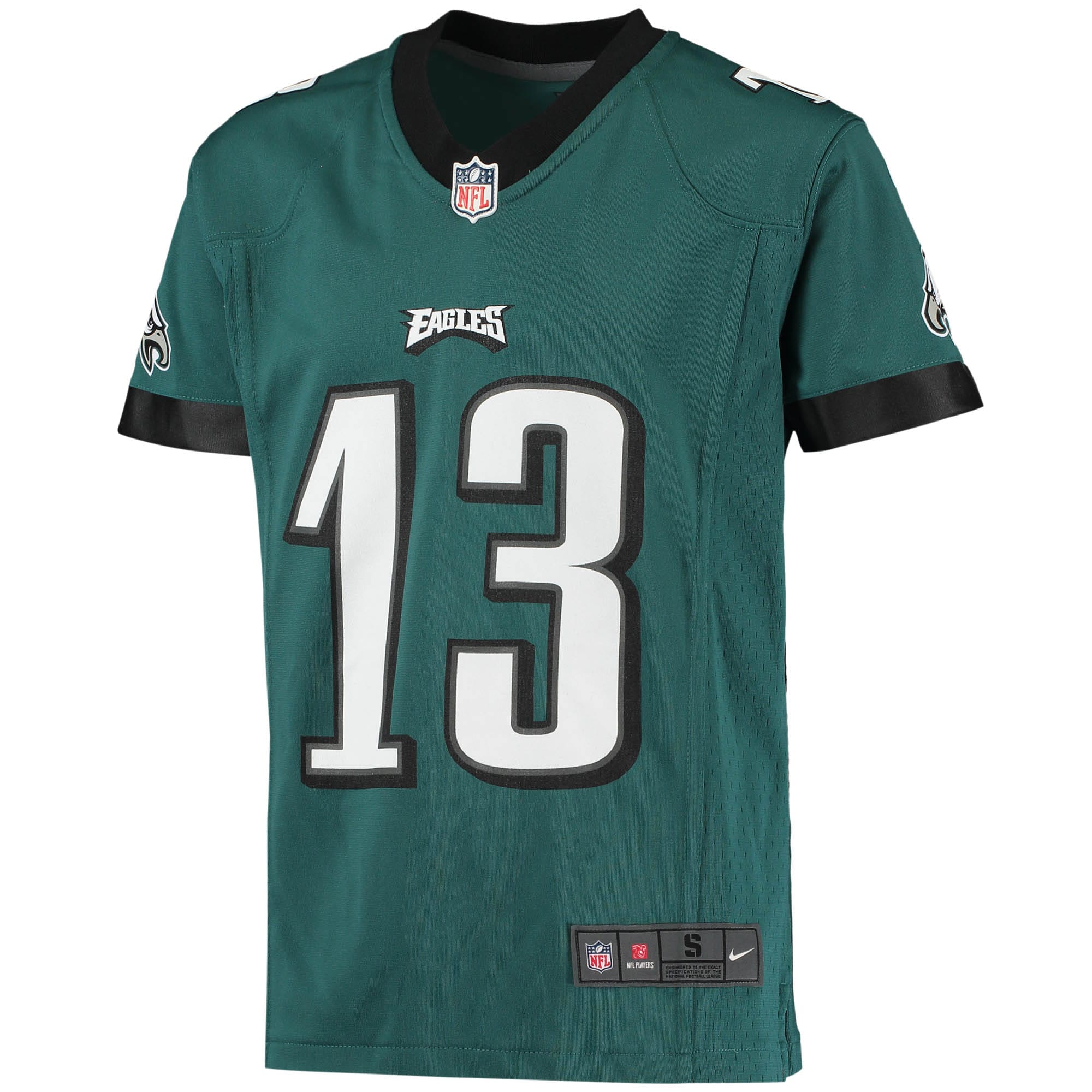 Travis Fulgham Philadelphia EaglesYouth Game Jersey - Midnight Green
