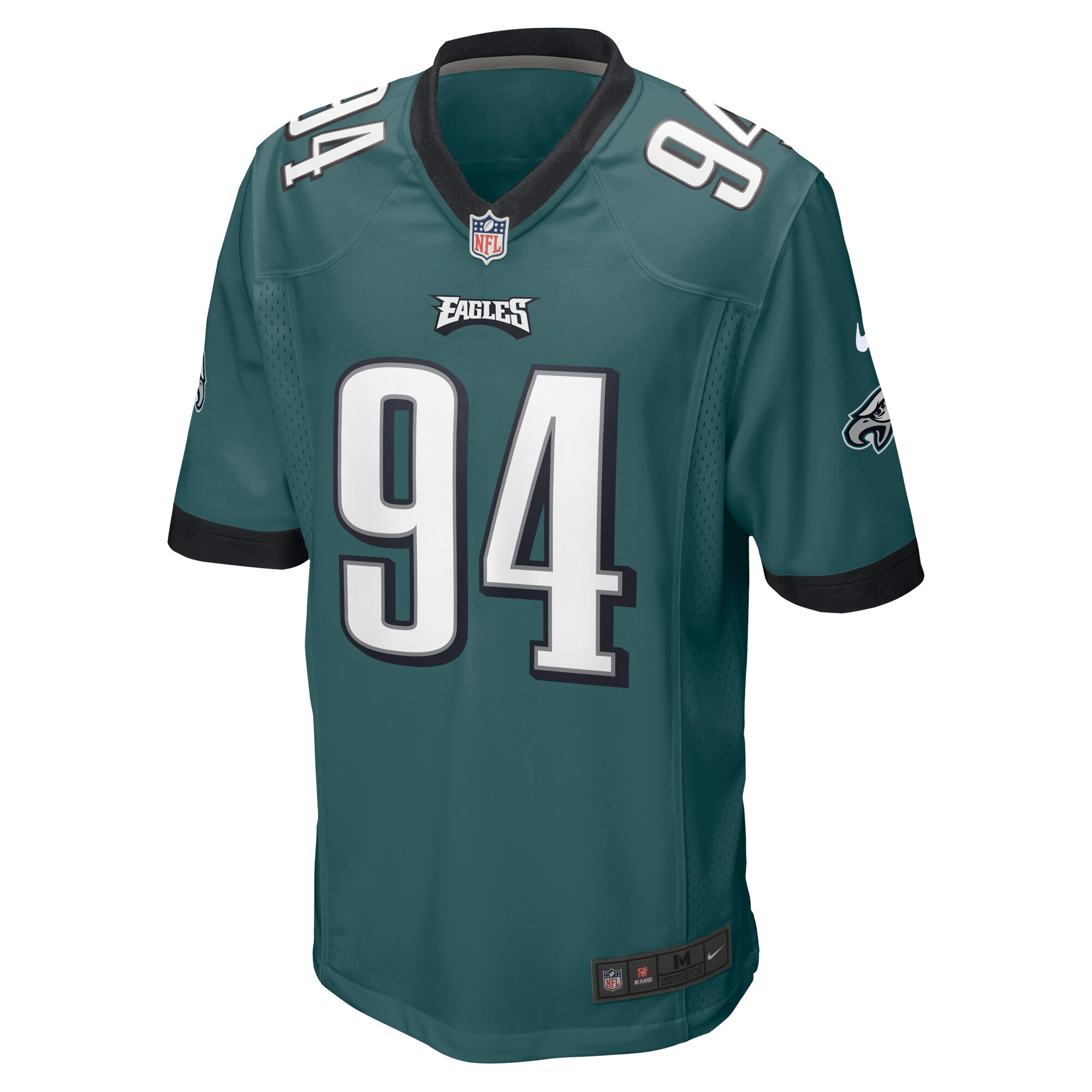 Josh Sweat Philadelphia EaglesGame Jersey - Midnight Green