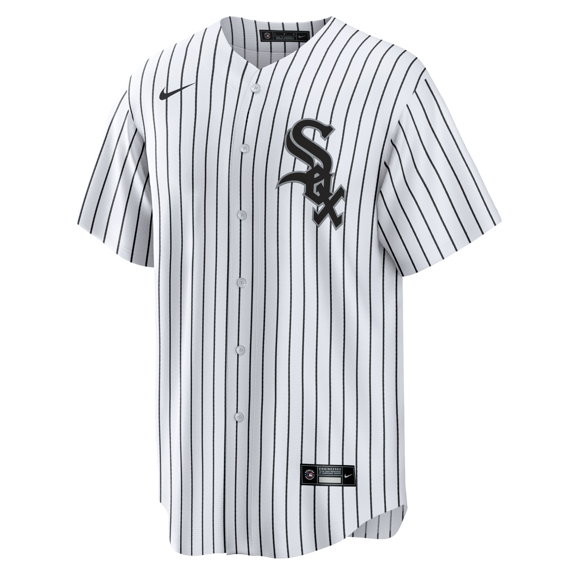 Dallas Keuchel Chicago White SoxHome Replica Player Jersey - White/Black