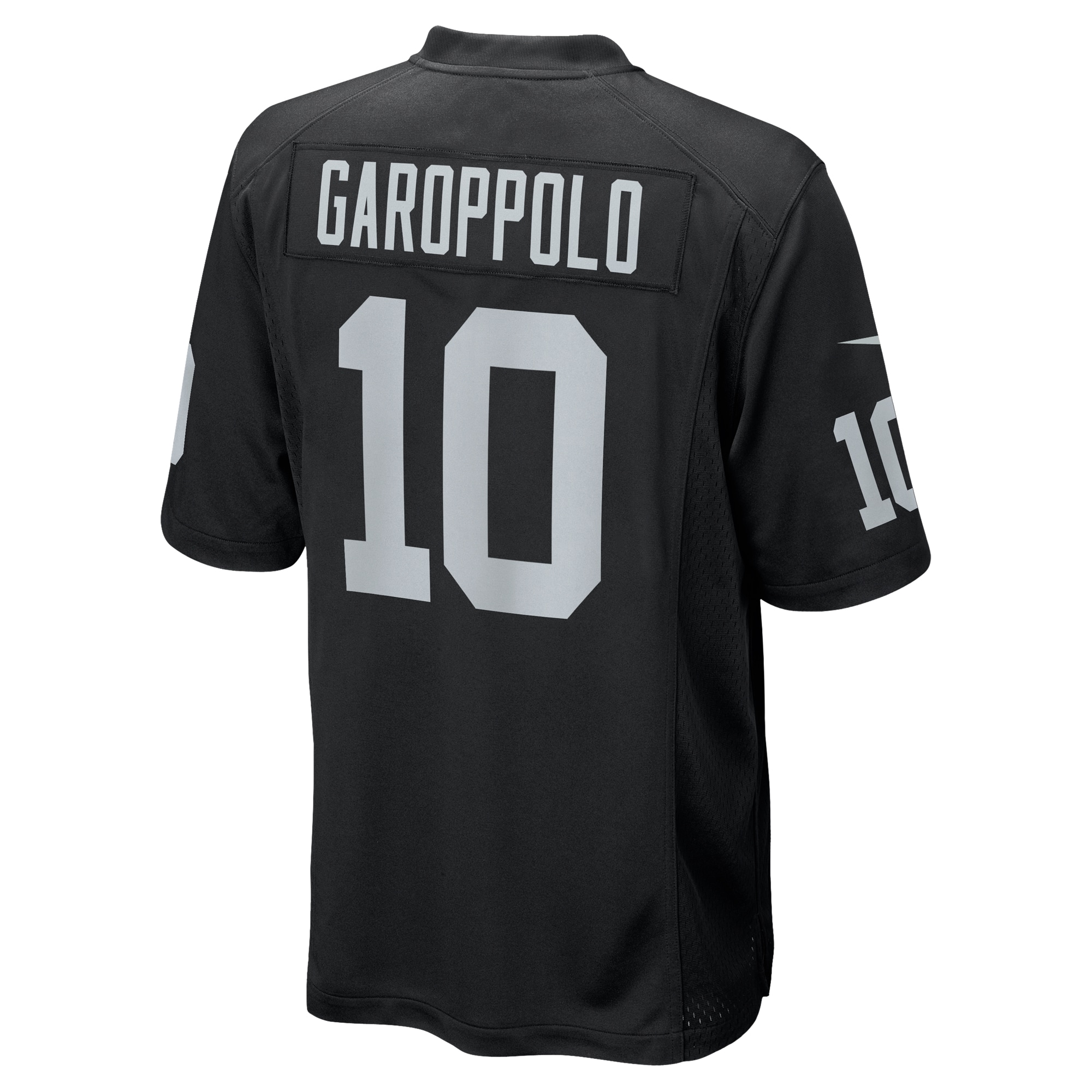 Jimmy Garoppolo Las Vegas RaidersGame Player Jersey - Black