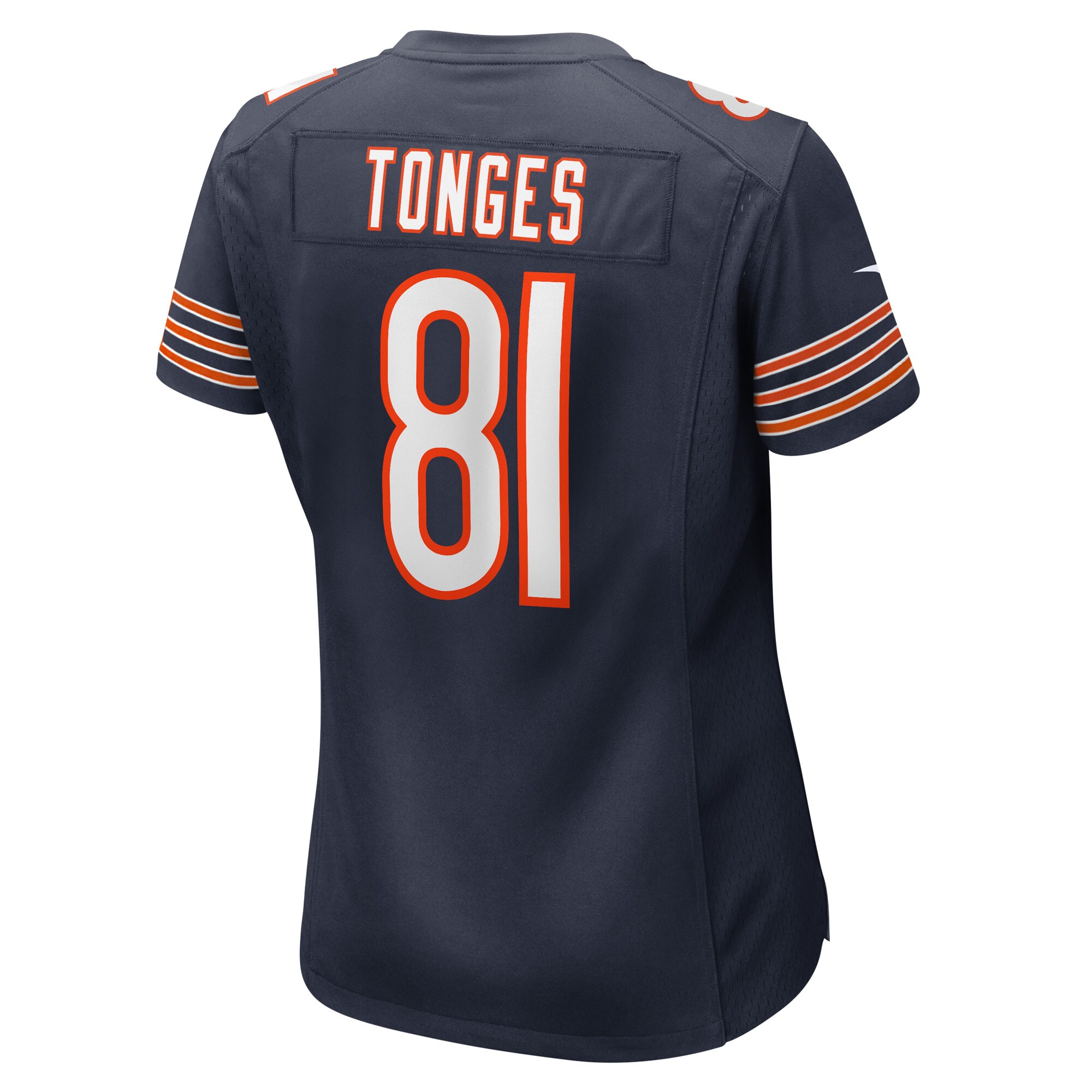 Jake Tonges Chicago Bears Women's Game Player Jersey - Navy