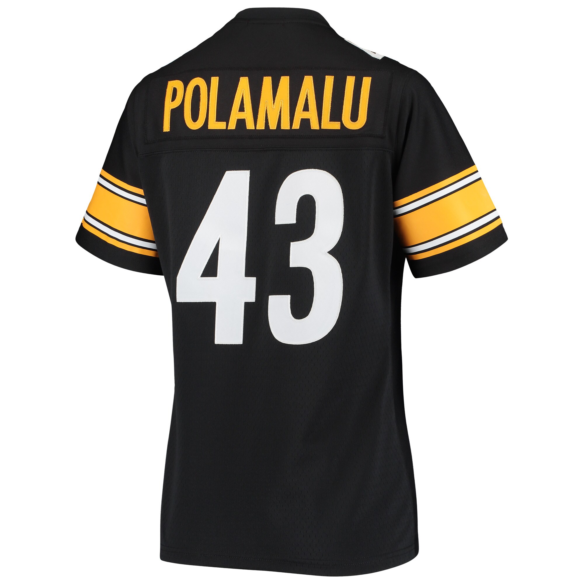 Troy Polamalu Pittsburgh Steelers Mitchell & Ness  Women's Legacy Replica Team Jersey - Black