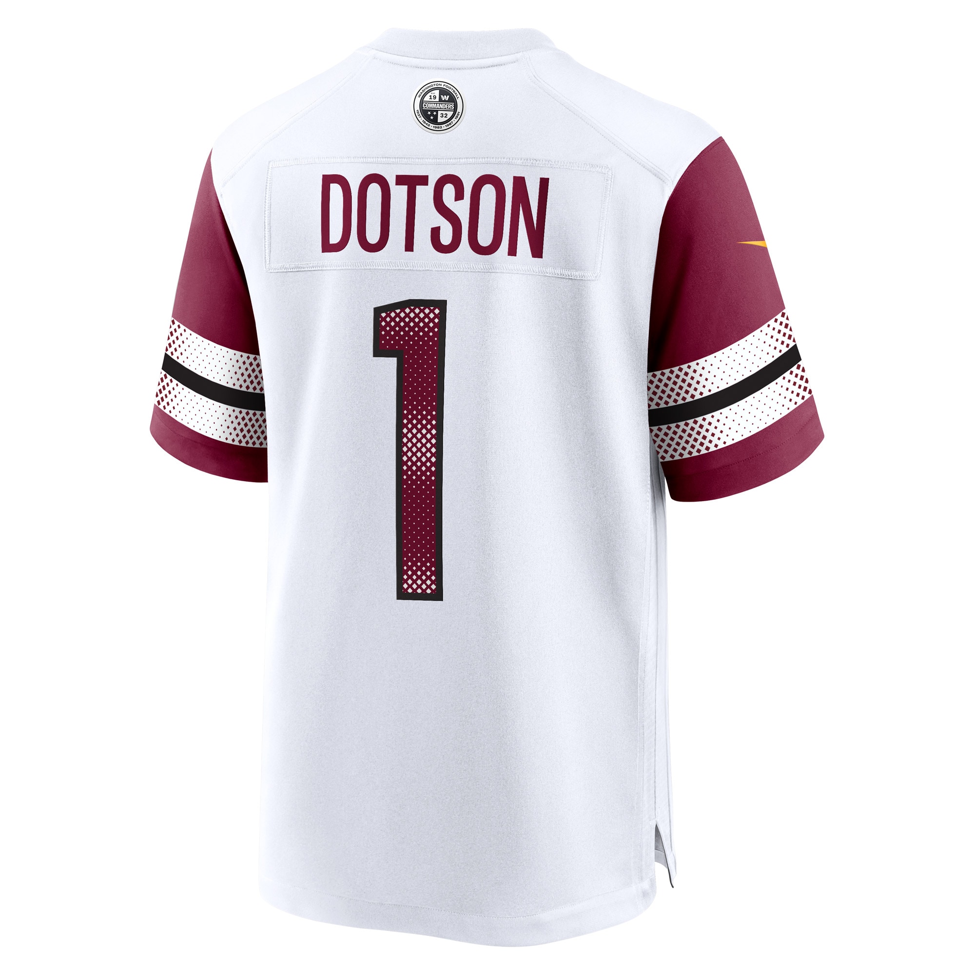 Jahan Dotson Washington CommandersGame Player Jersey - White