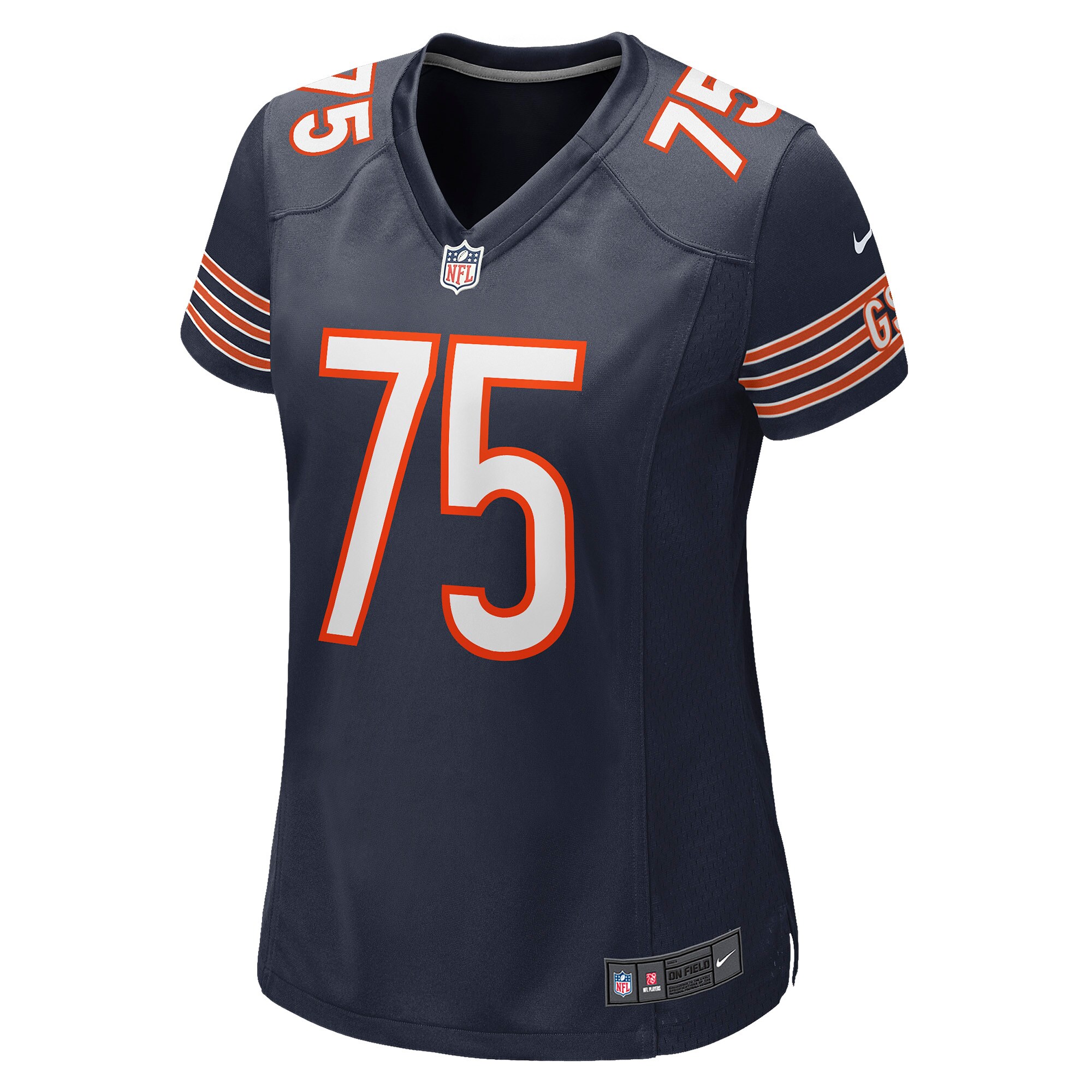 Larry Borom Chicago Bears Women's Game Jersey - Navy