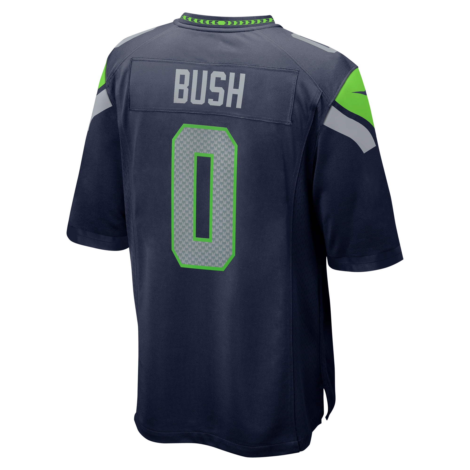 Devin Bush Seattle SeahawksGame Jersey - College Navy
