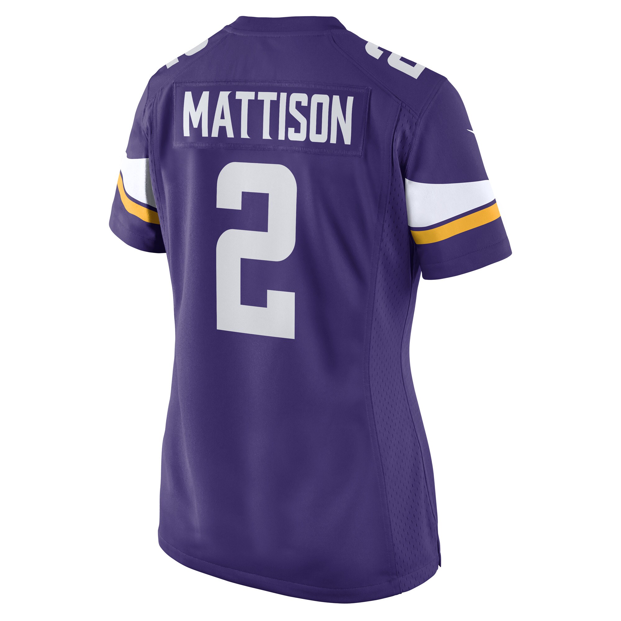 Alexander Mattison Minnesota Vikings Women's Game Player Jersey - Purple