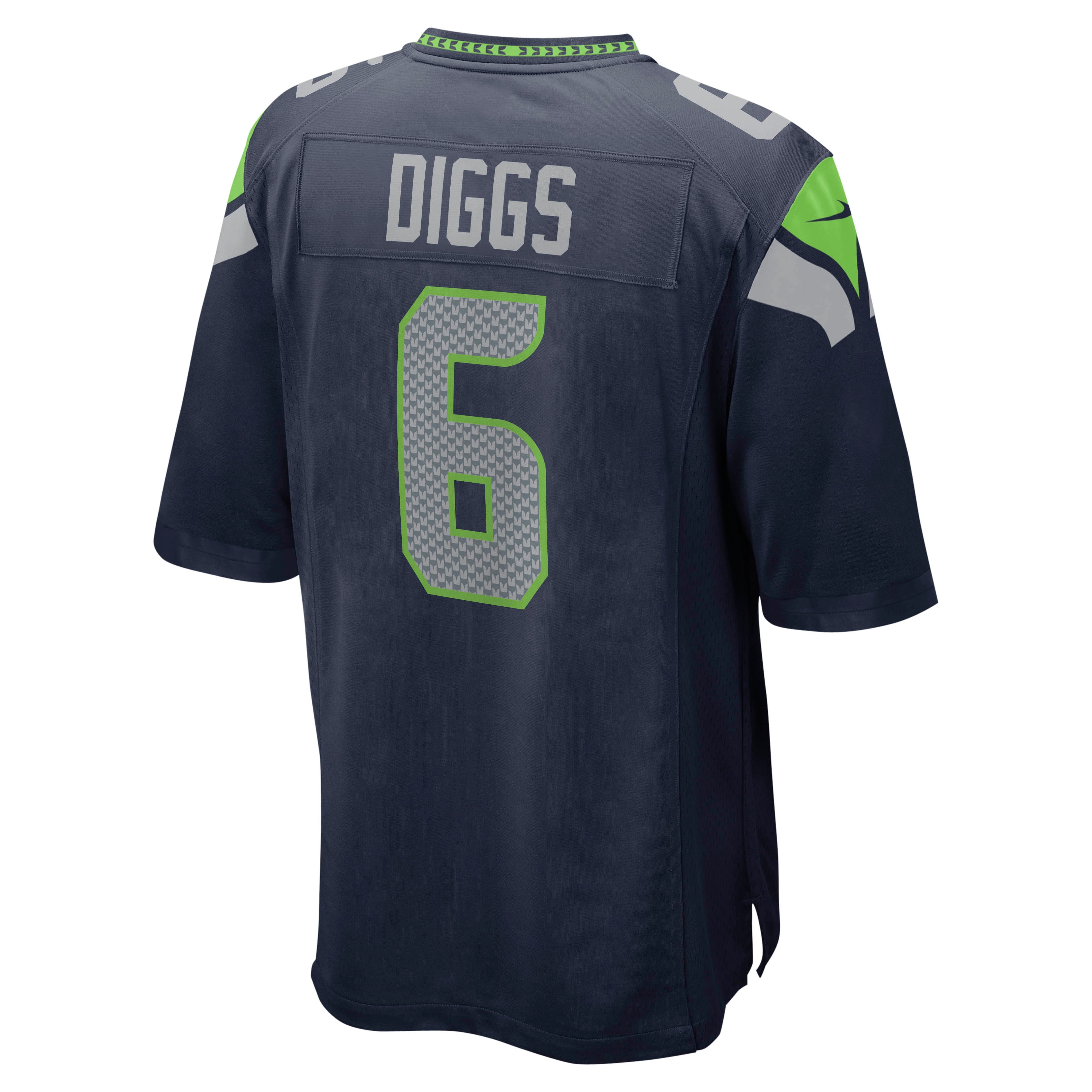 Quandre Diggs Seattle SeahawksGame Jersey - College Navy