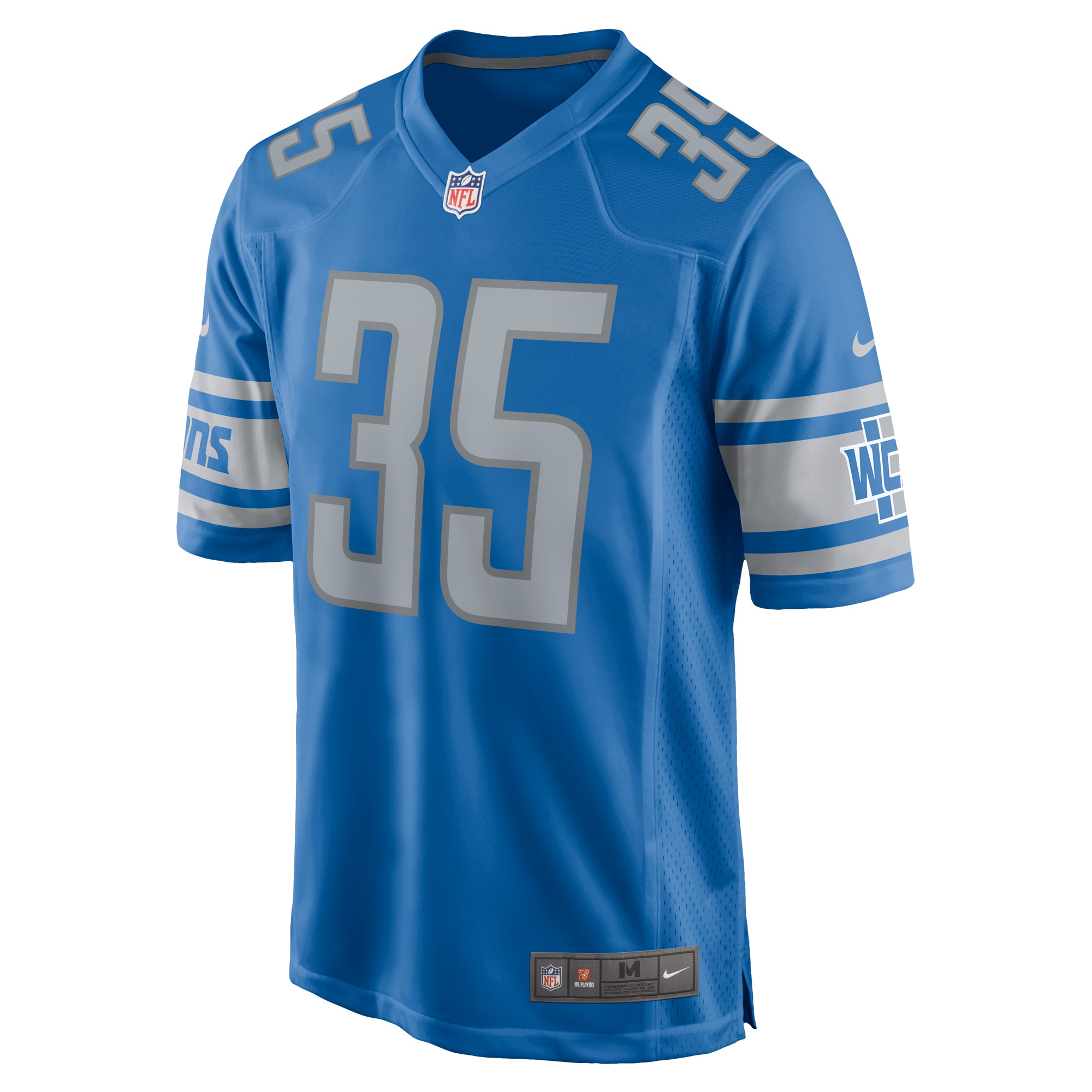 Brady Breeze Detroit LionsHome Game Player Jersey - Blue