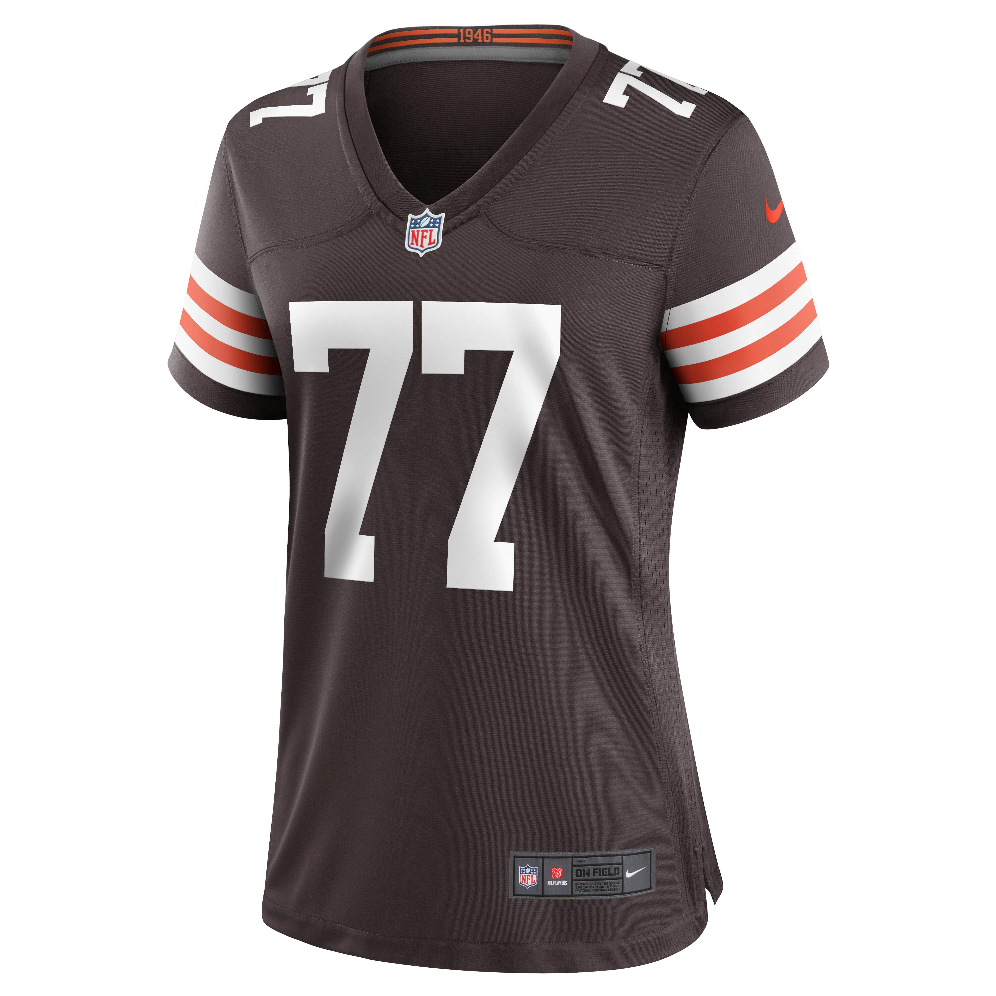 Wyatt Teller Cleveland Browns Women's Game Jersey - Brown