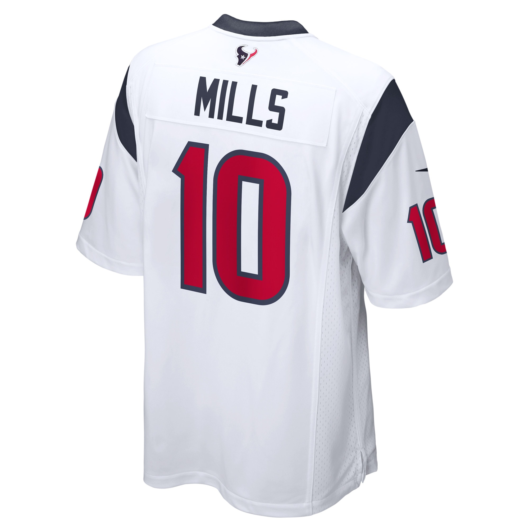 Davis Mills Houston TexansGame Player Jersey - White