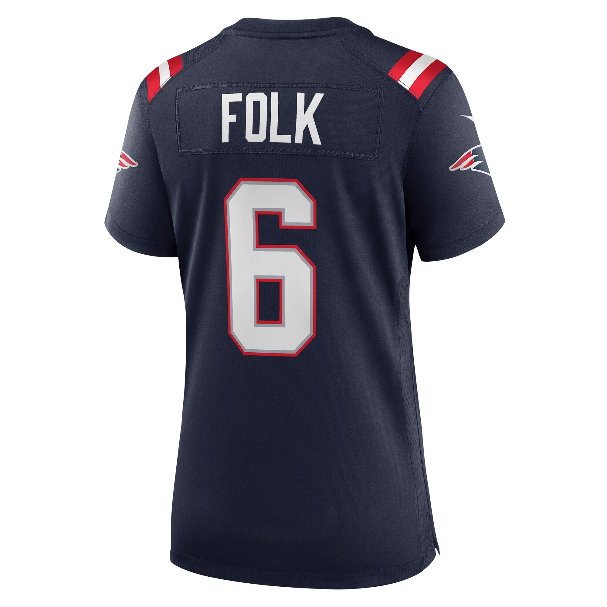 Nick Folk New England Patriots Women's Game Jersey - Navy