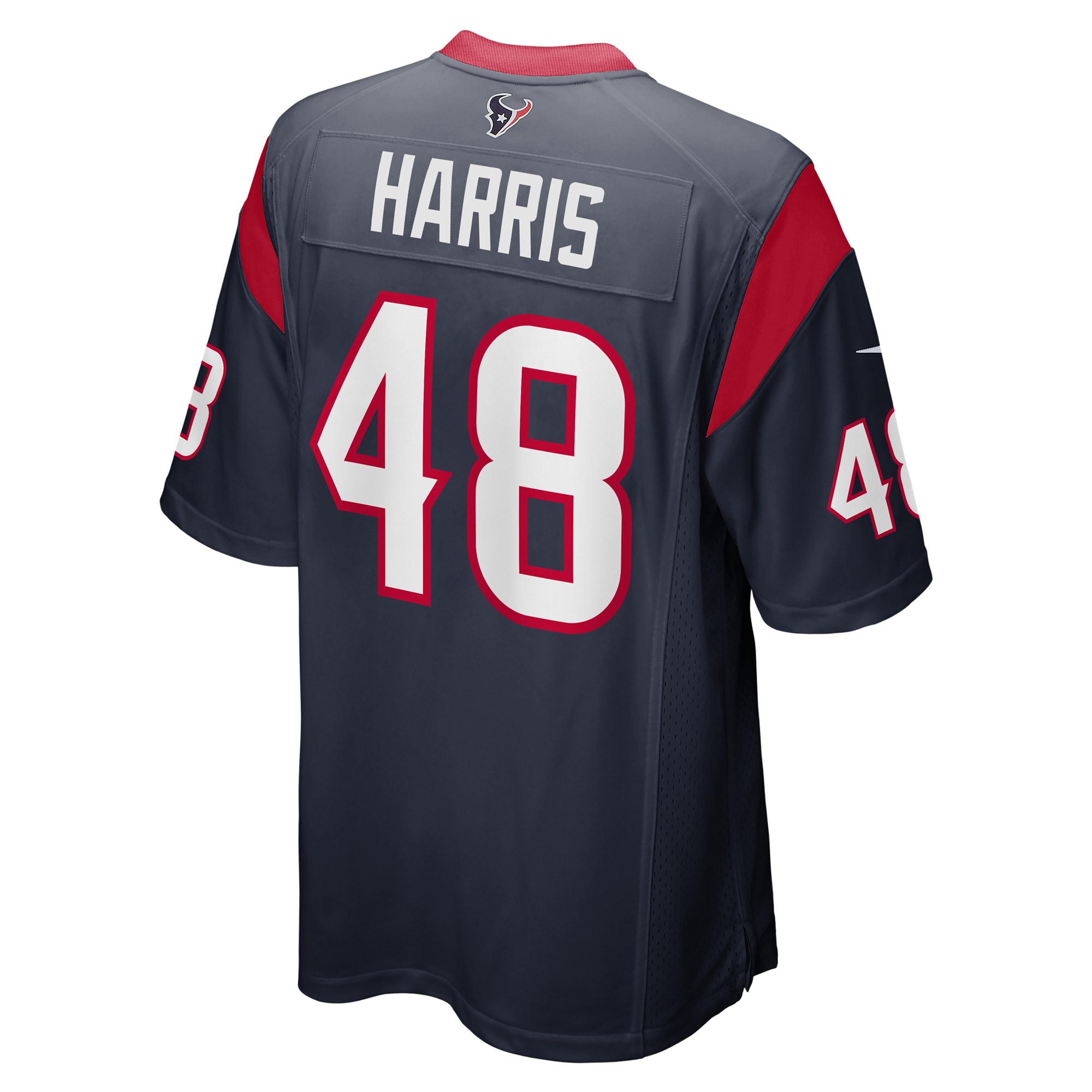 Christian Harris Houston TexansGame Player Jersey - Navy