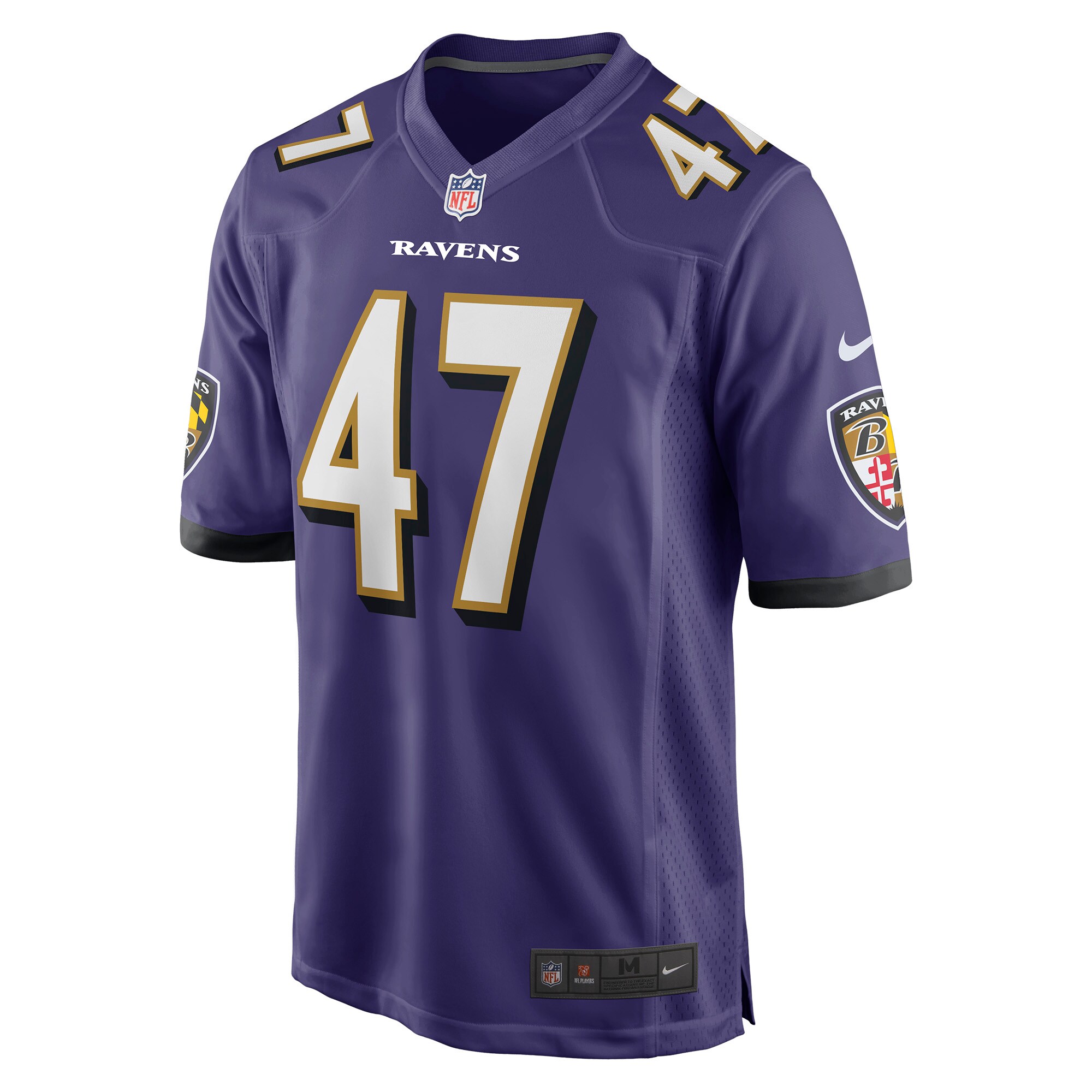 Vince Biegel Baltimore RavensPlayer Game Jersey - Purple