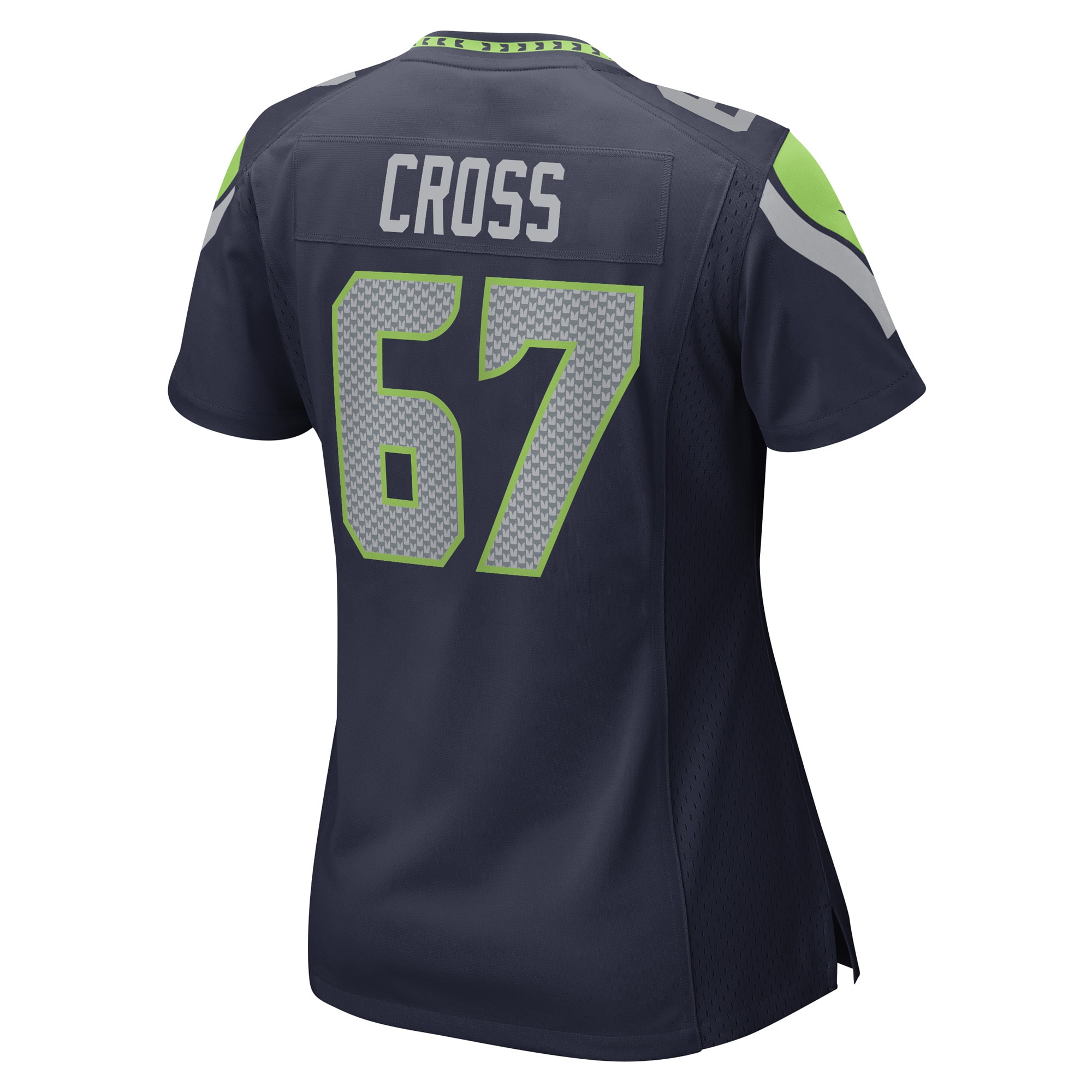Charles Cross Seattle Seahawks Women's Game Player Jersey - College Navy