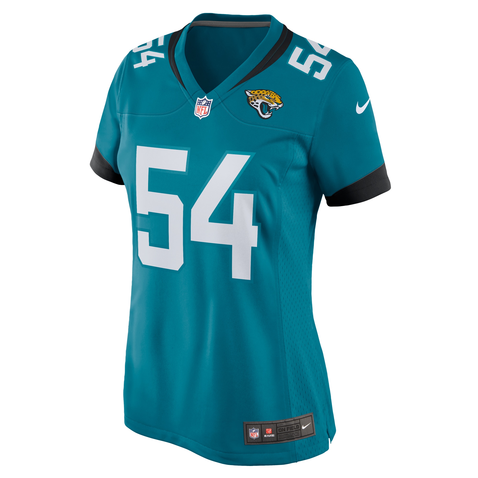 Taco Charlton Jacksonville Jaguars Women's Home Game Player Jersey - Teal