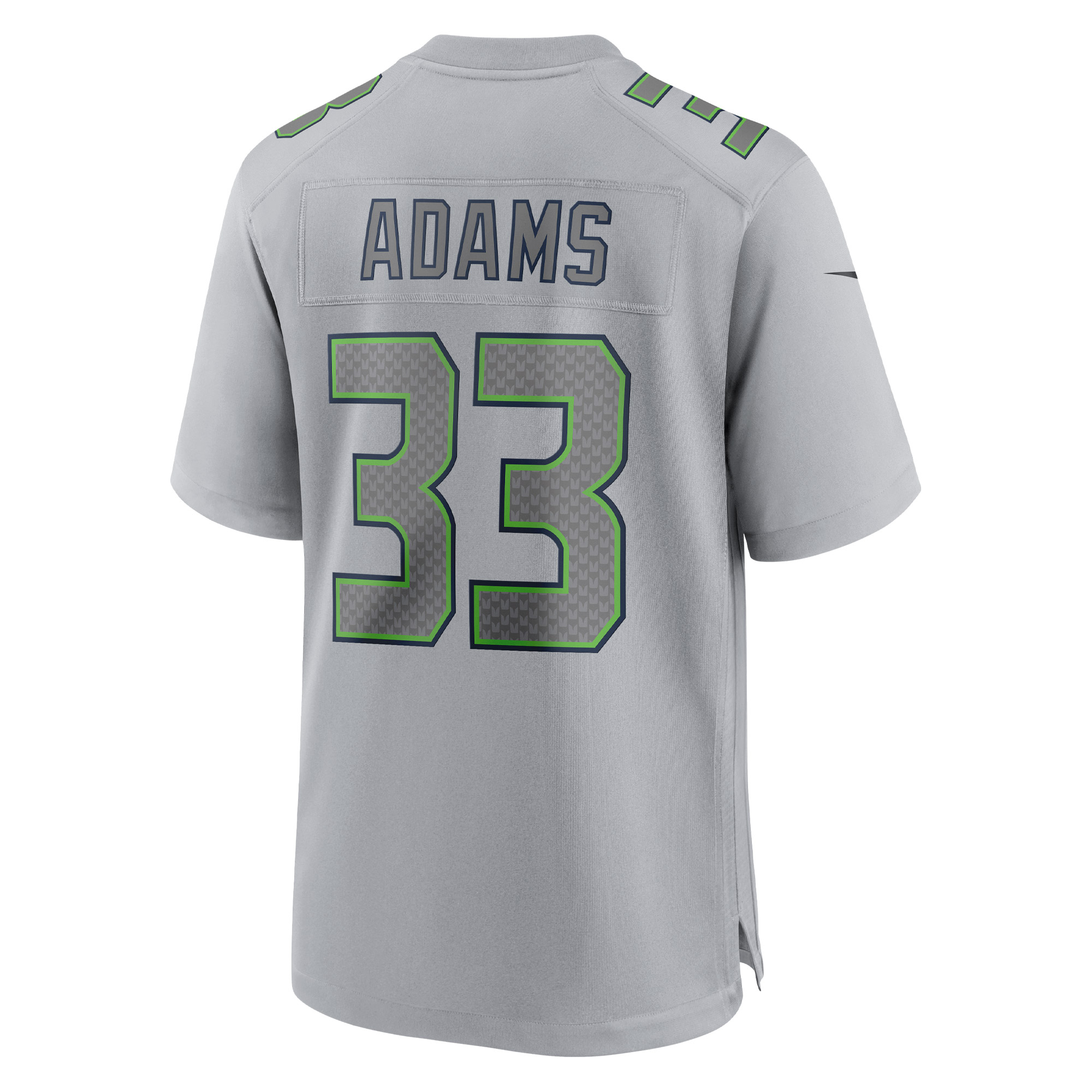 Jamal Adams Seattle SeahawksAtmosphere Fashion Game Jersey - Gray