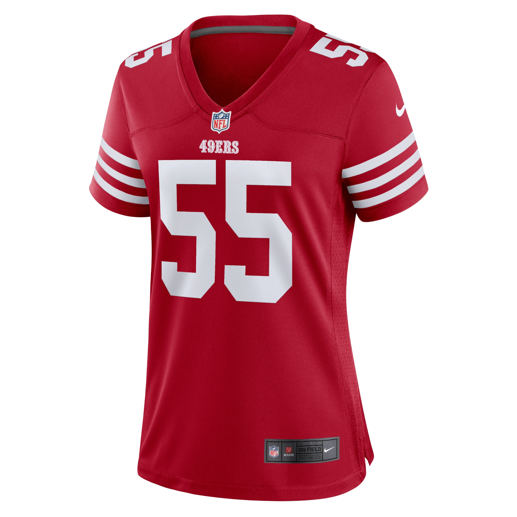 Akeem Spence San Francisco 49ers Women's Home Game Player Jersey - Scarlet