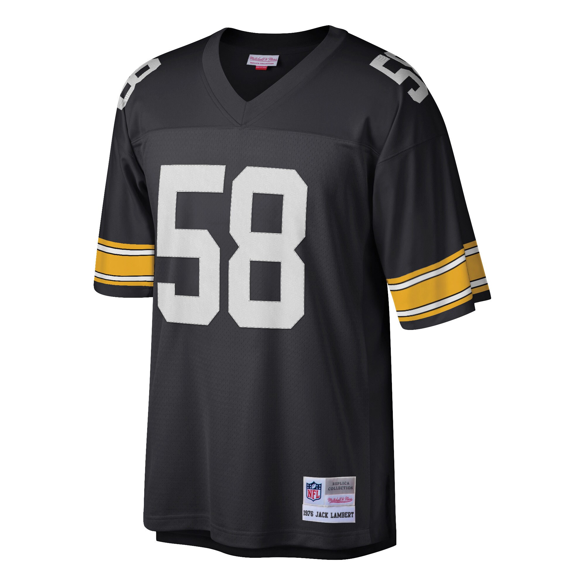 Jack Lambert Pittsburgh Steelers Mitchell & Ness Retired Player Legacy Replica Jersey - Black