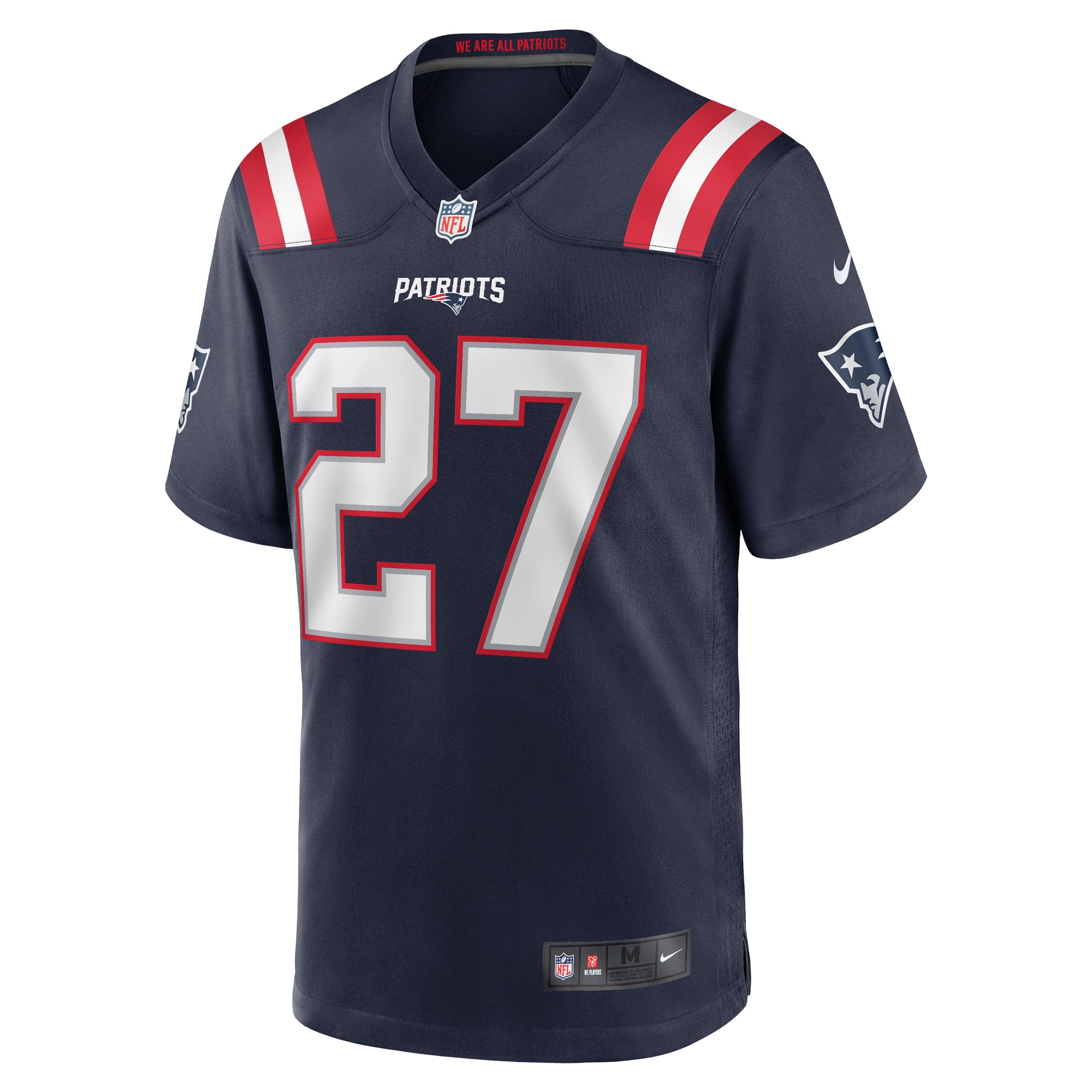 Myles Bryant New England PatriotsGame Player Jersey - Navy