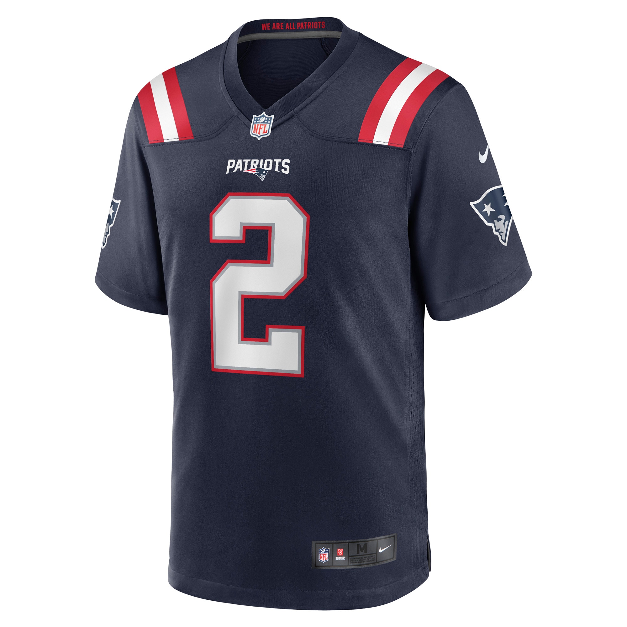 Jalen Mills New England PatriotsGame Player Jersey - Navy