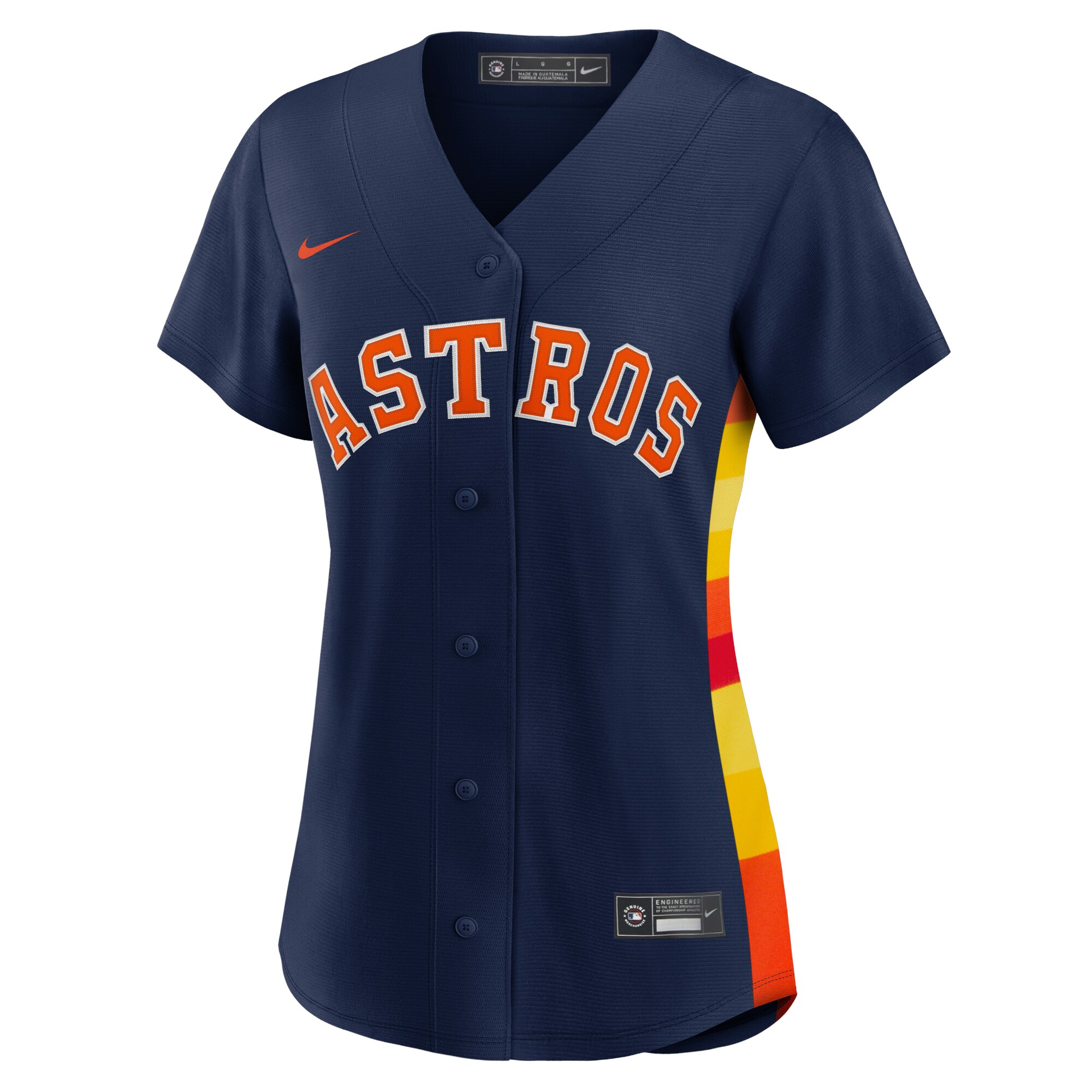Houston Astros Women's Alternate Replica Team Jersey - Navy