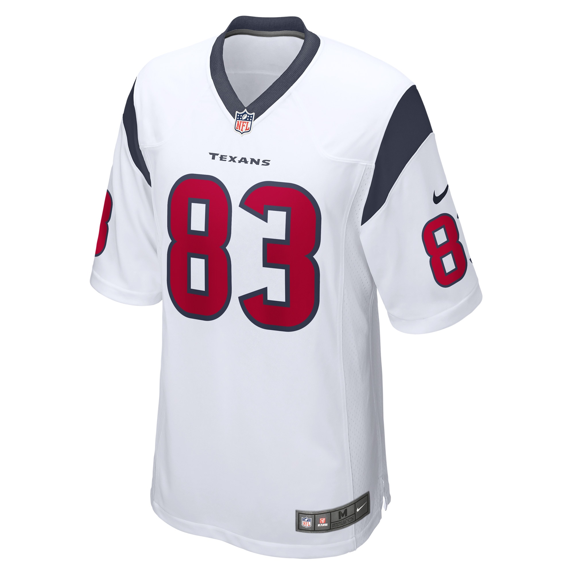 O.J. Howard Houston TexansGame Player Jersey - White