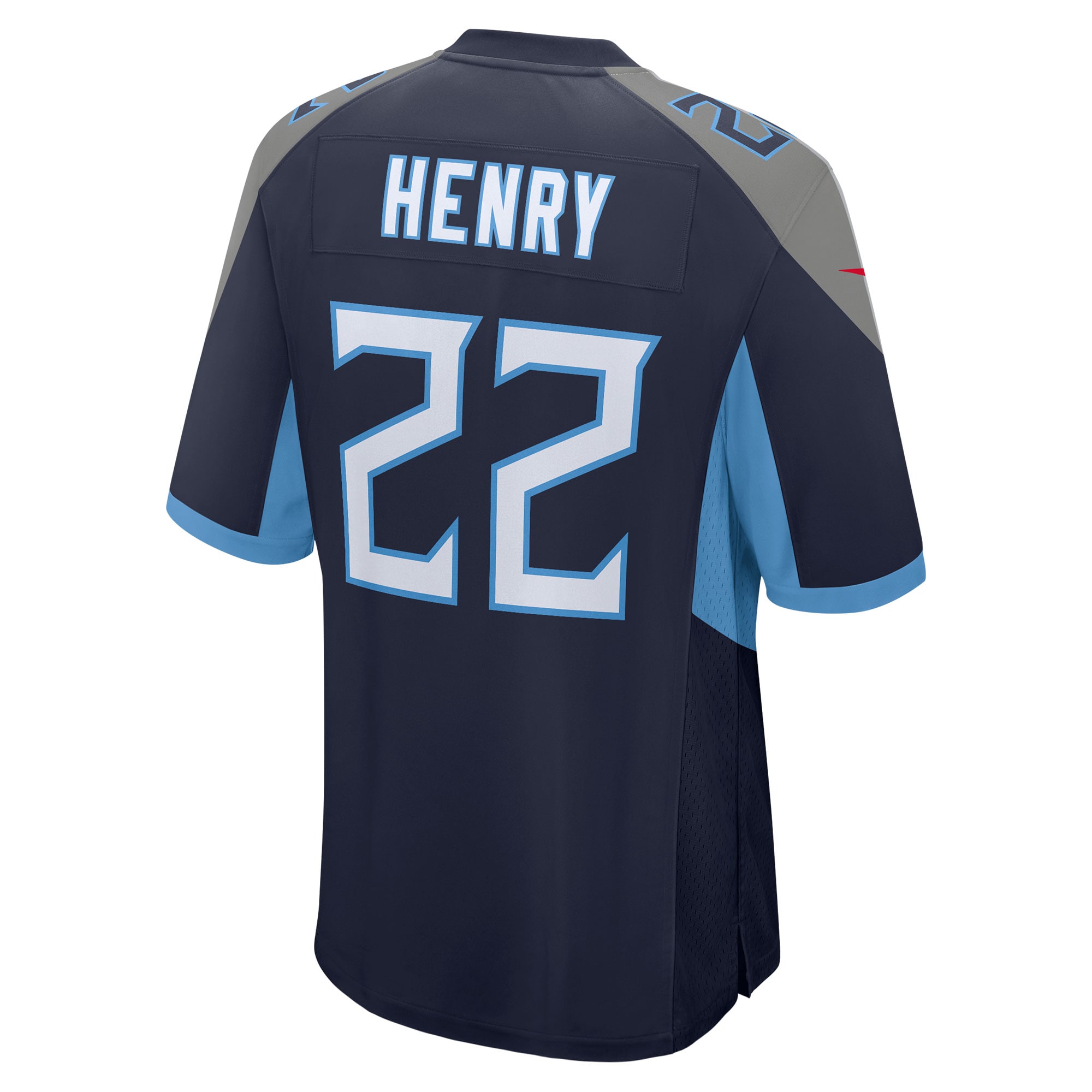 Derrick Henry Tennessee TitansPlayer Game Jersey - Navy