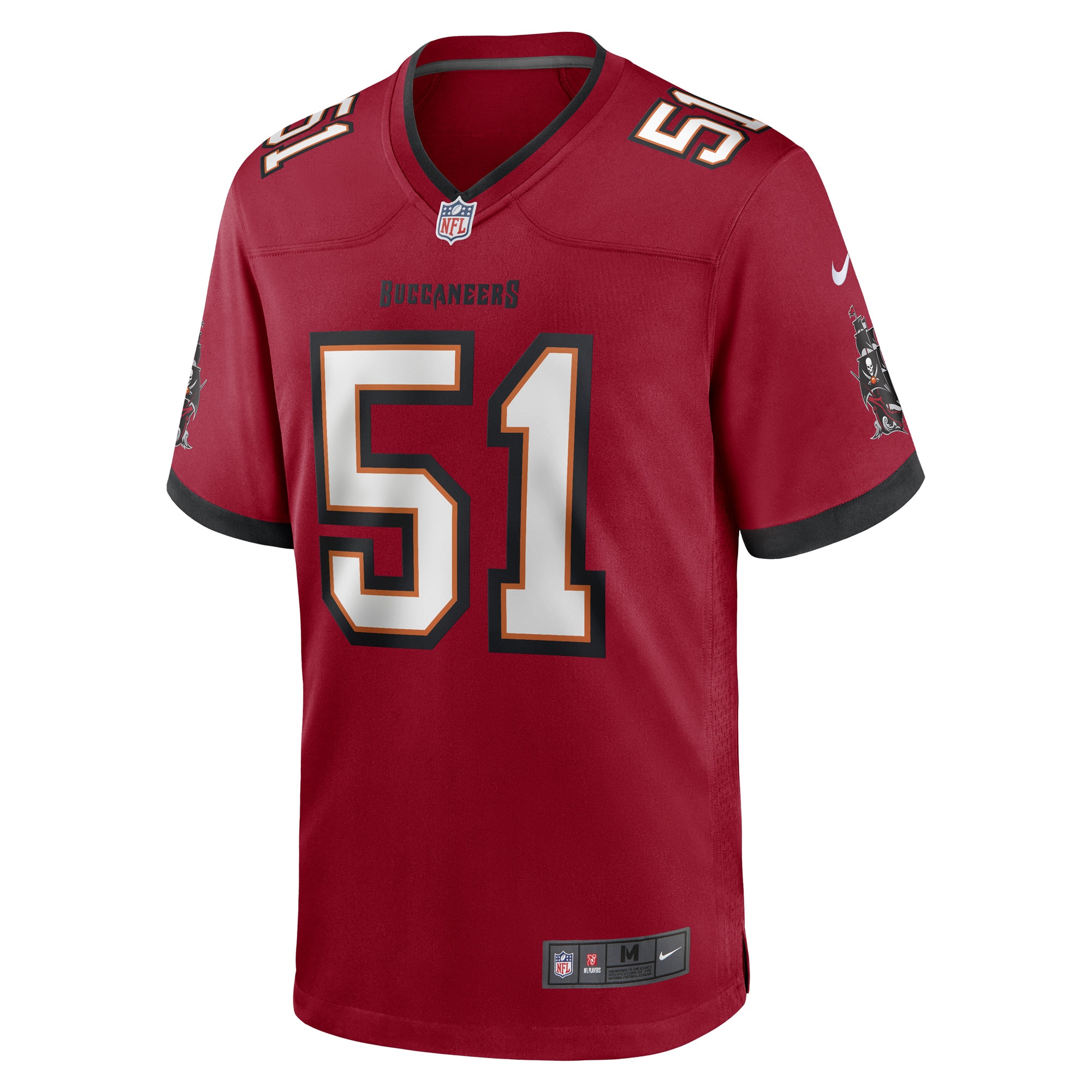 J.J. Russell Tampa Bay BuccaneersGame Player Jersey - Red