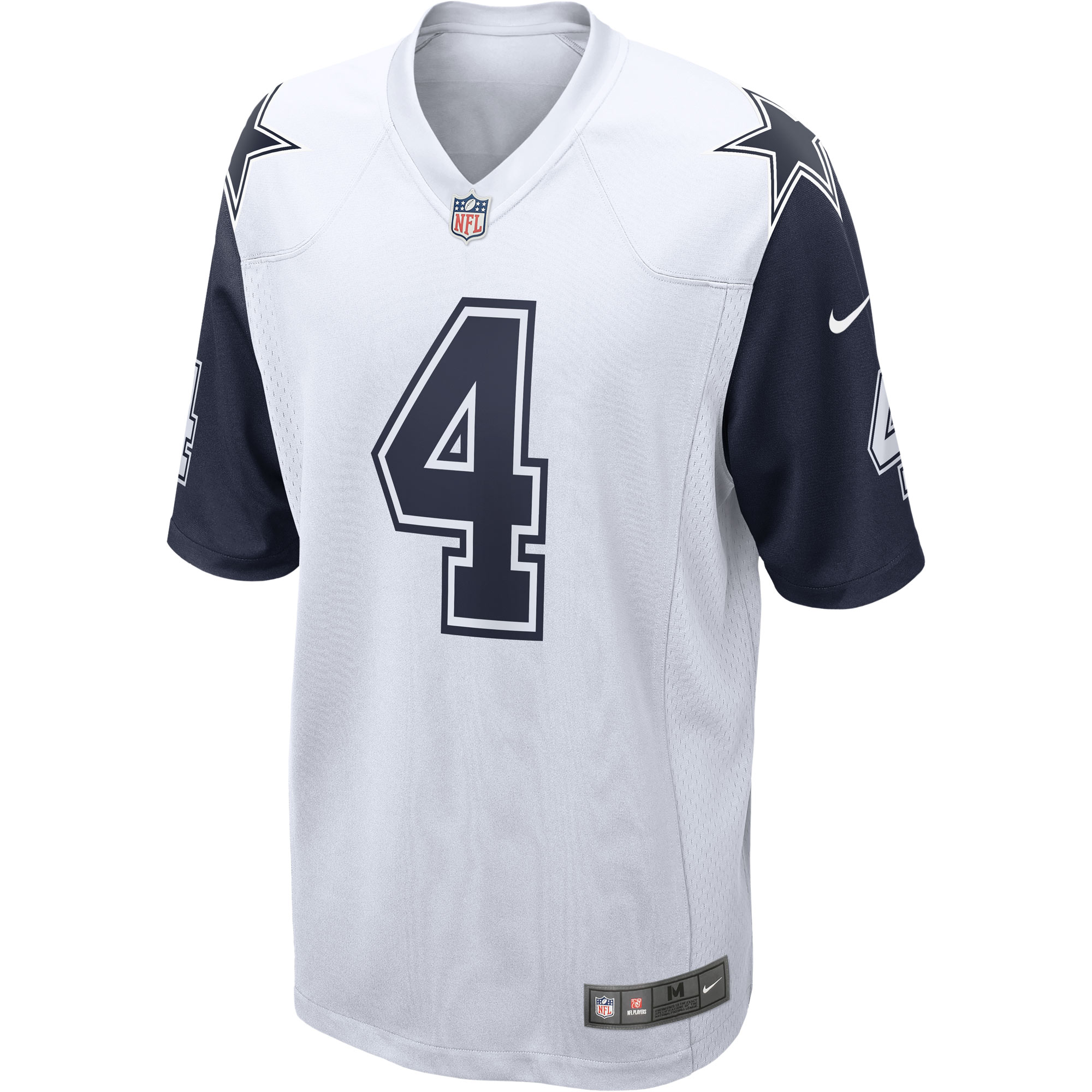 Dak Prescott Dallas CowboysAlternate Game Jersey - White