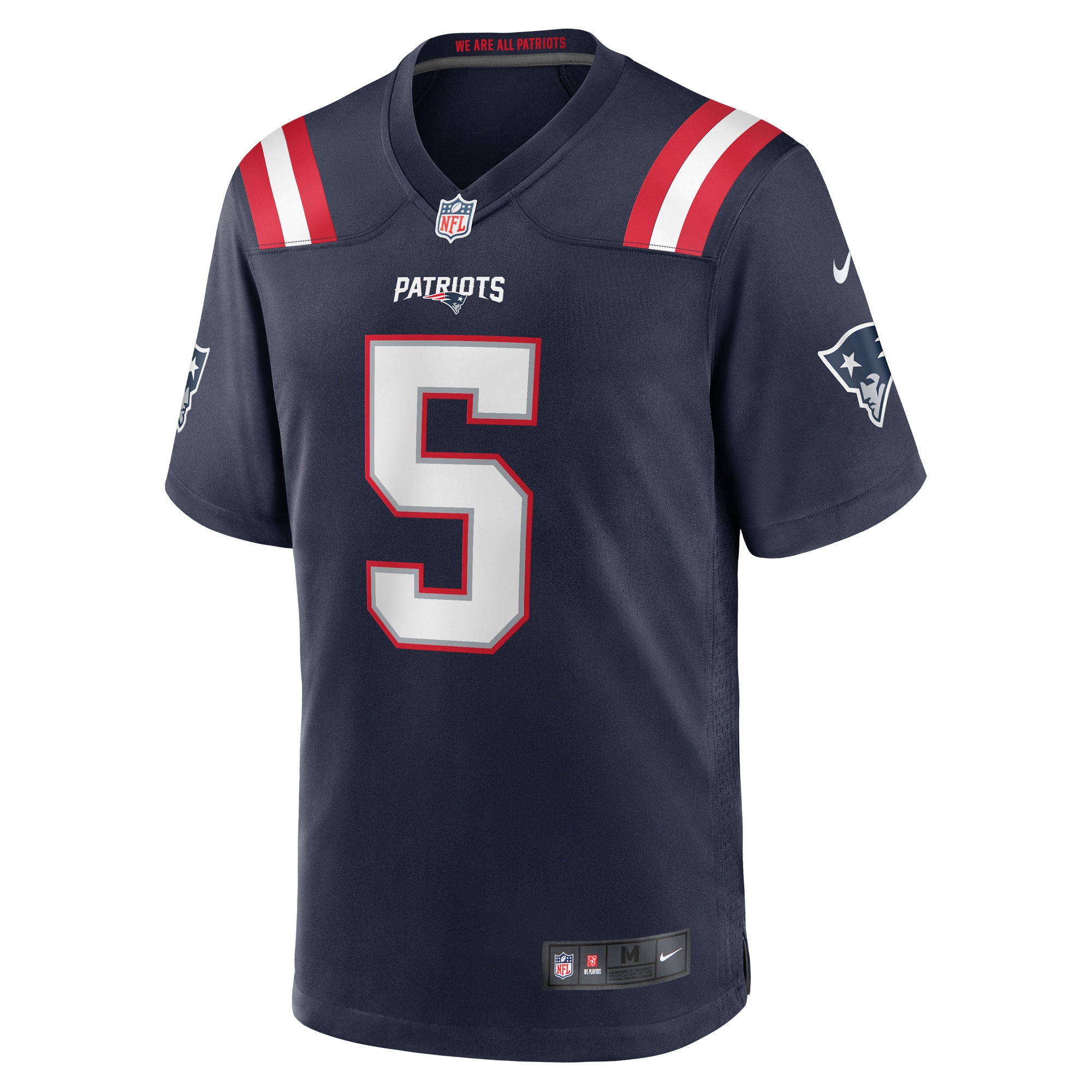 Jabrill Peppers New England PatriotsGame Player Jersey - Navy