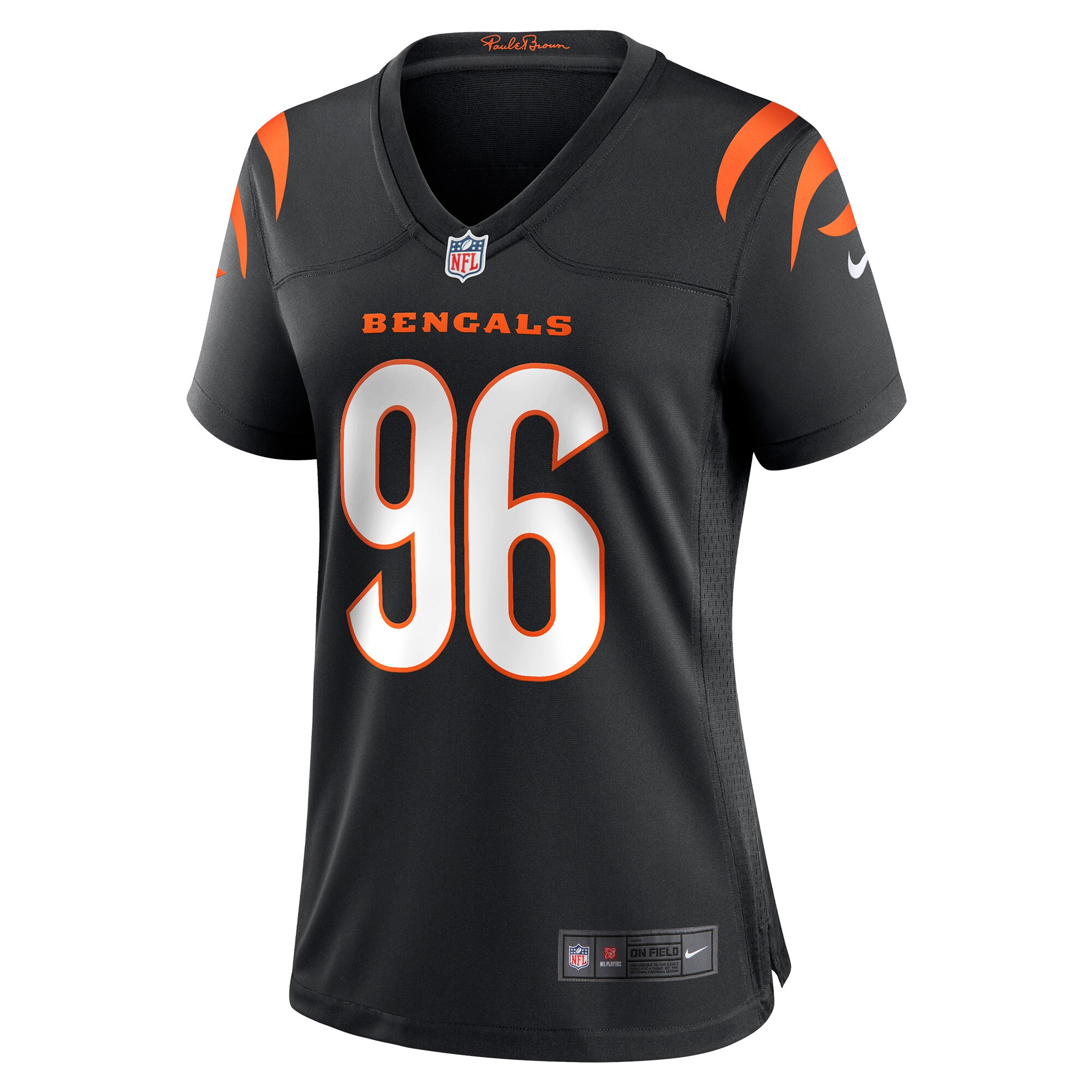 Cam Sample Cincinnati Bengals Women's Game Jersey - Black