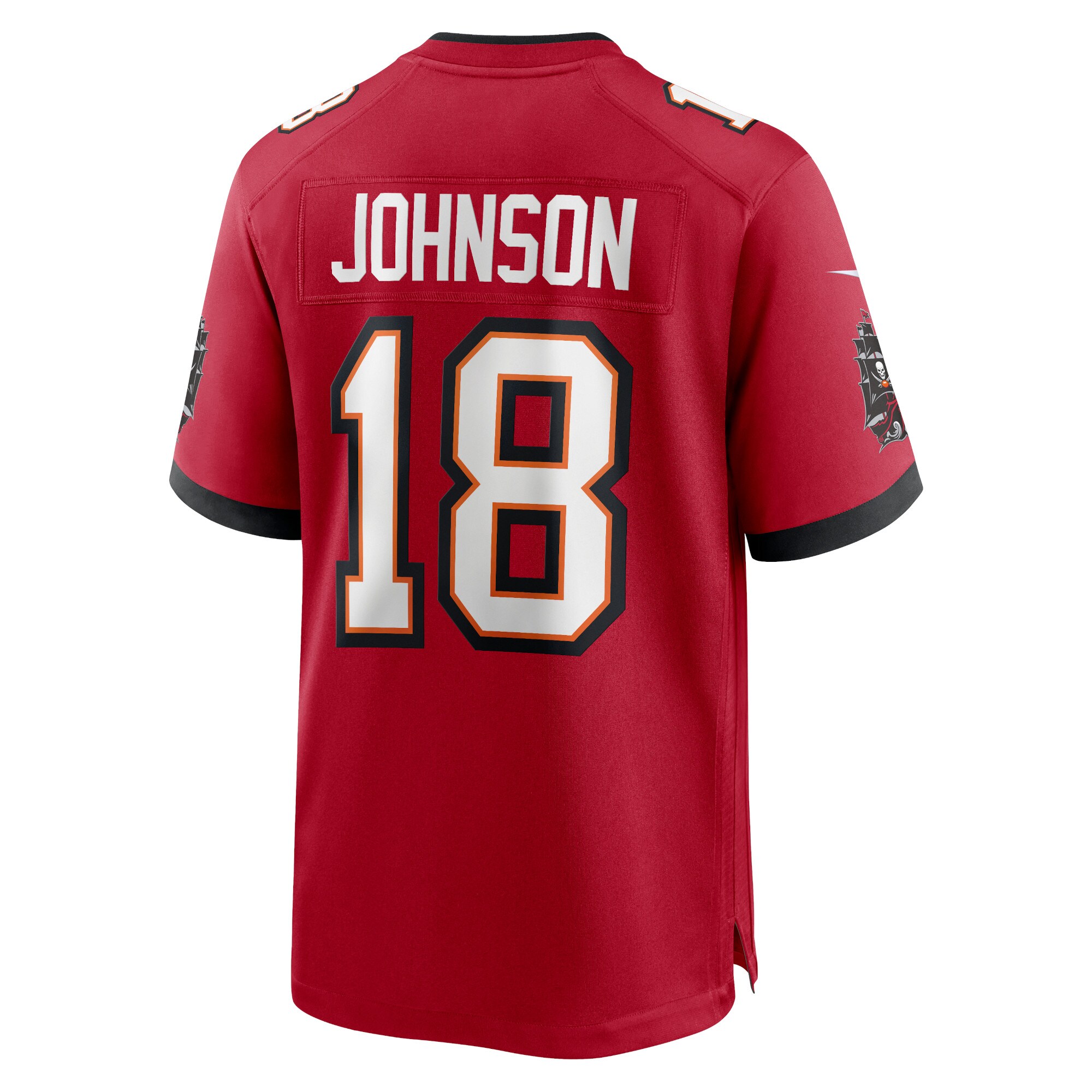 Tyler Johnson Tampa Bay BuccaneersHome Game Player Jersey - Red