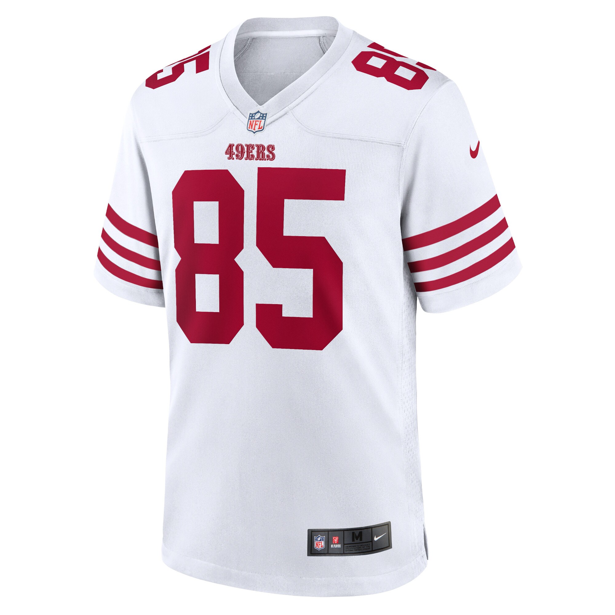 George Kittle San Francisco 49ersPlayer Game Jersey - White
