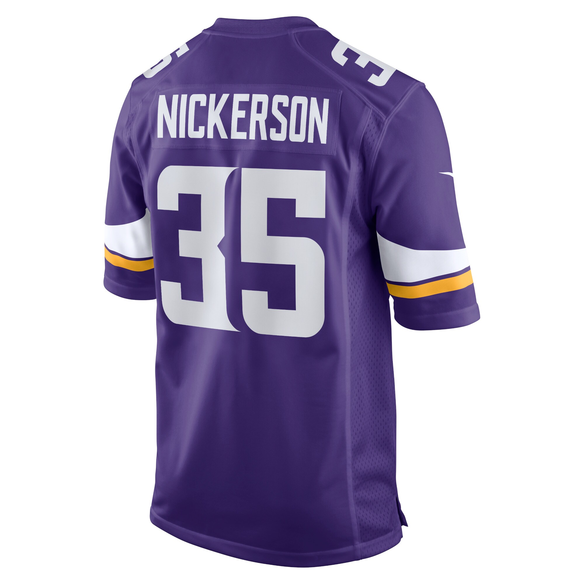 Parry Nickerson Minnesota VikingsHome Game Player Jersey - Purple