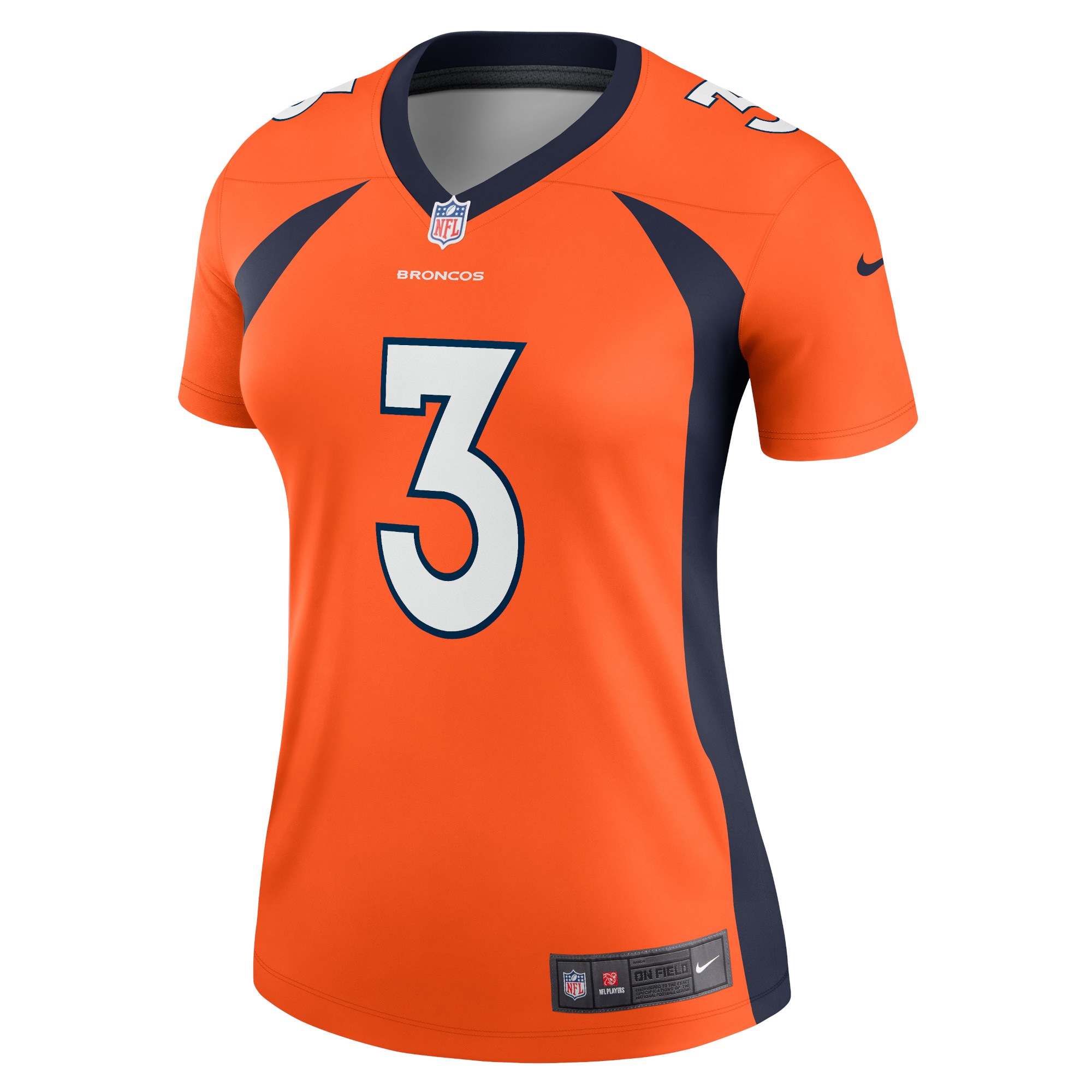 Russell Wilson Denver Broncos Women's Alternate Legend Jersey - Orange
