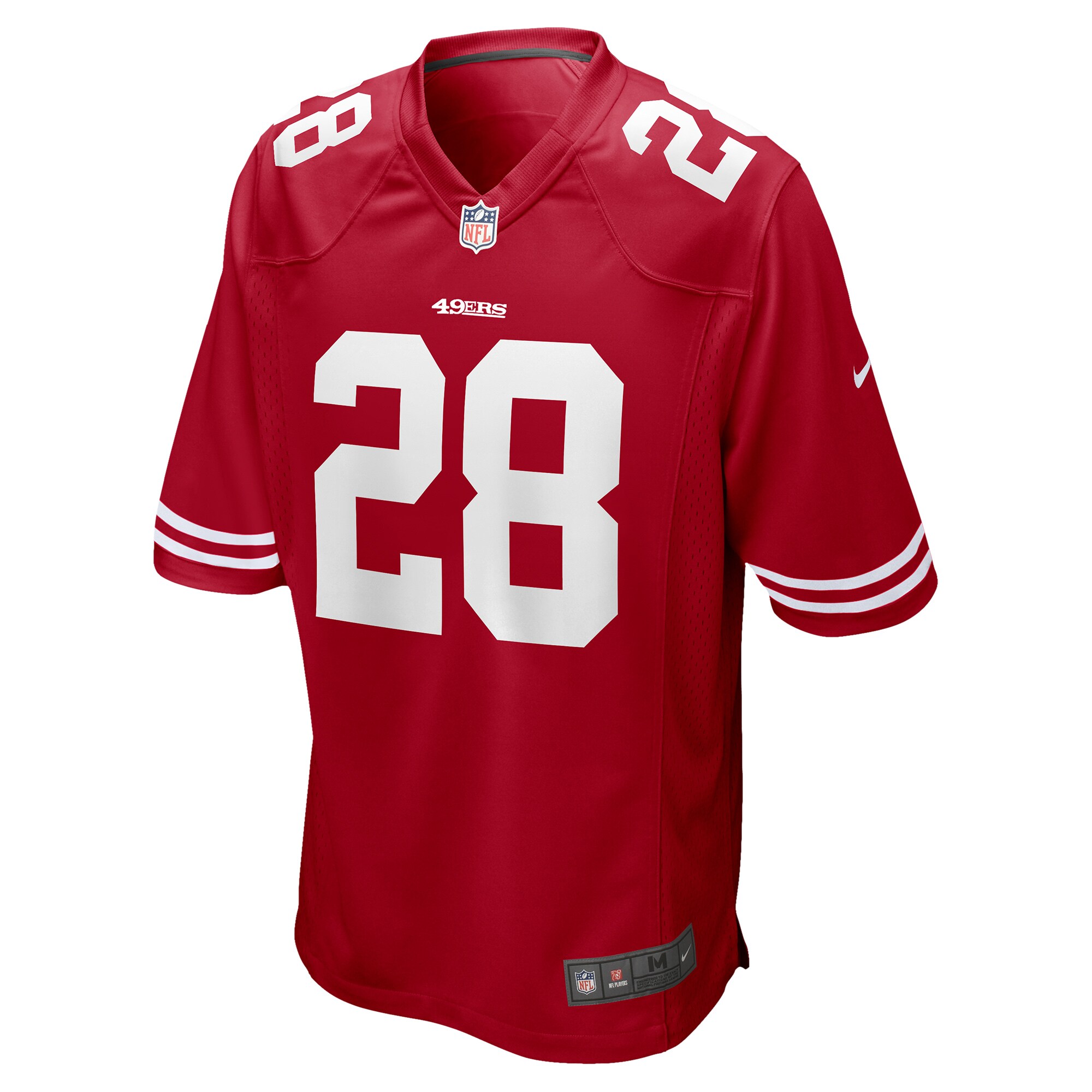 Trey Sermon San Francisco 49ers2021 NFL Draft Pick Game Jersey - Scarlet