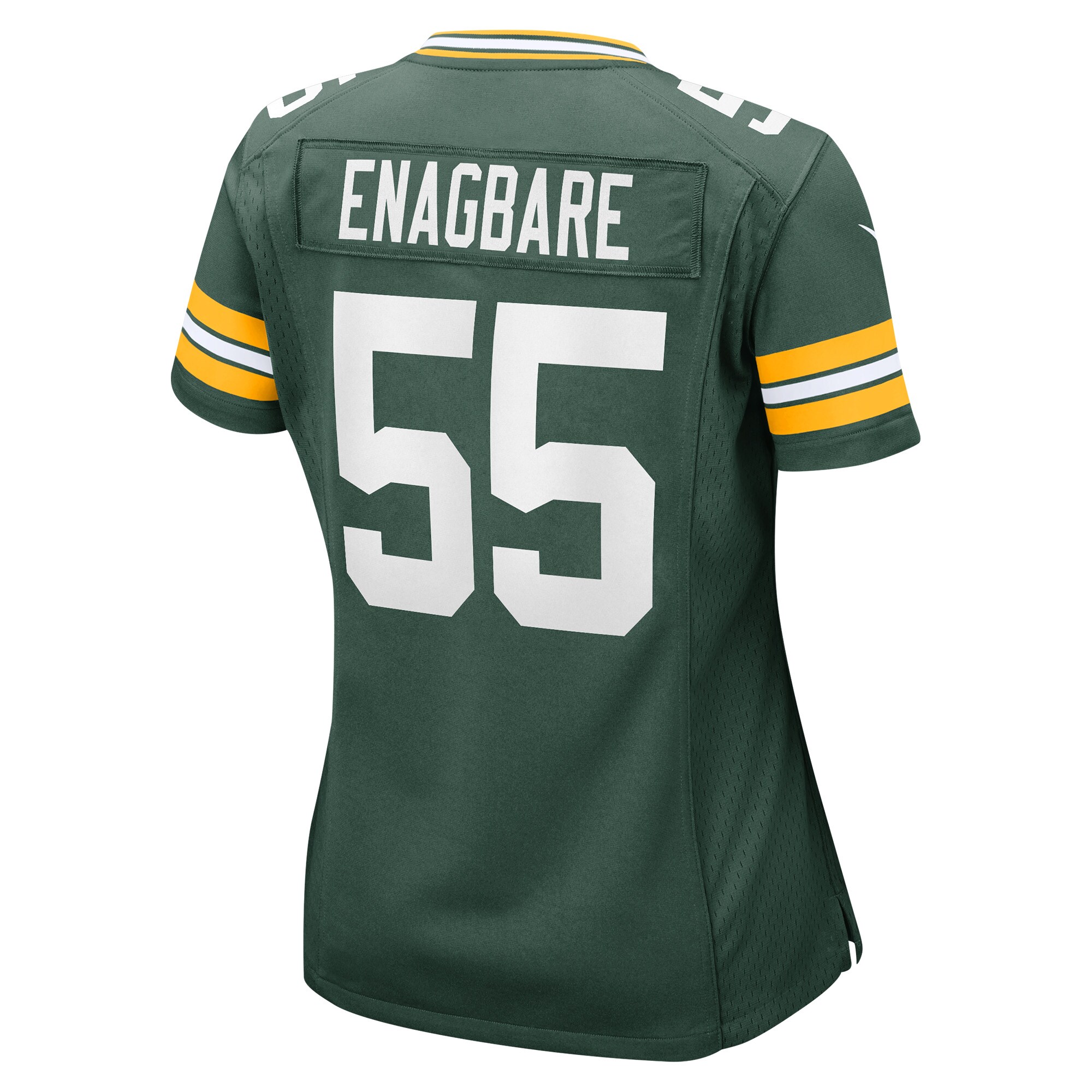 Kingsley Enagbare Green Bay Packers Women's Player Game Jersey - Green
