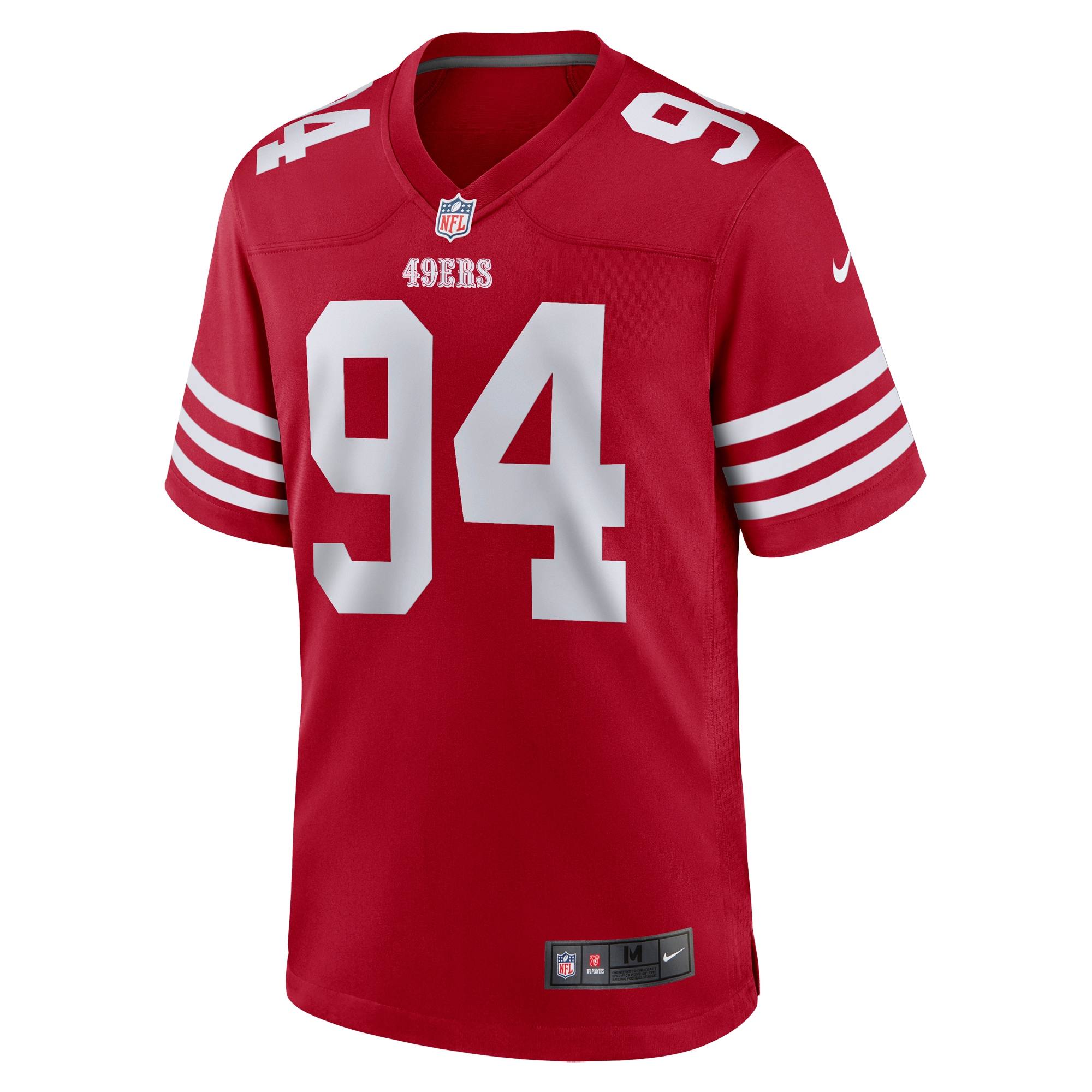 Clelin Ferrell San Francisco 49ersGame Player Jersey - Scarlet