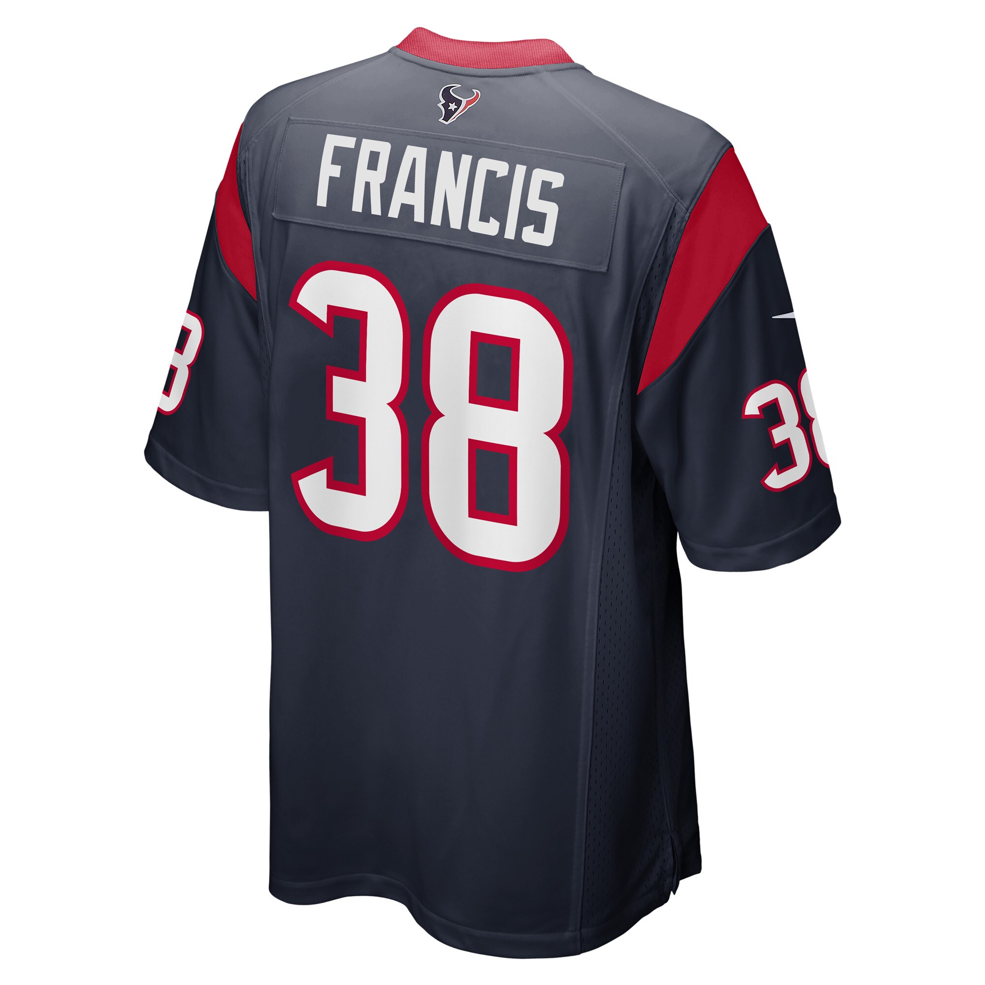 Jacobi Francis Houston TexansGame Player Jersey - Navy