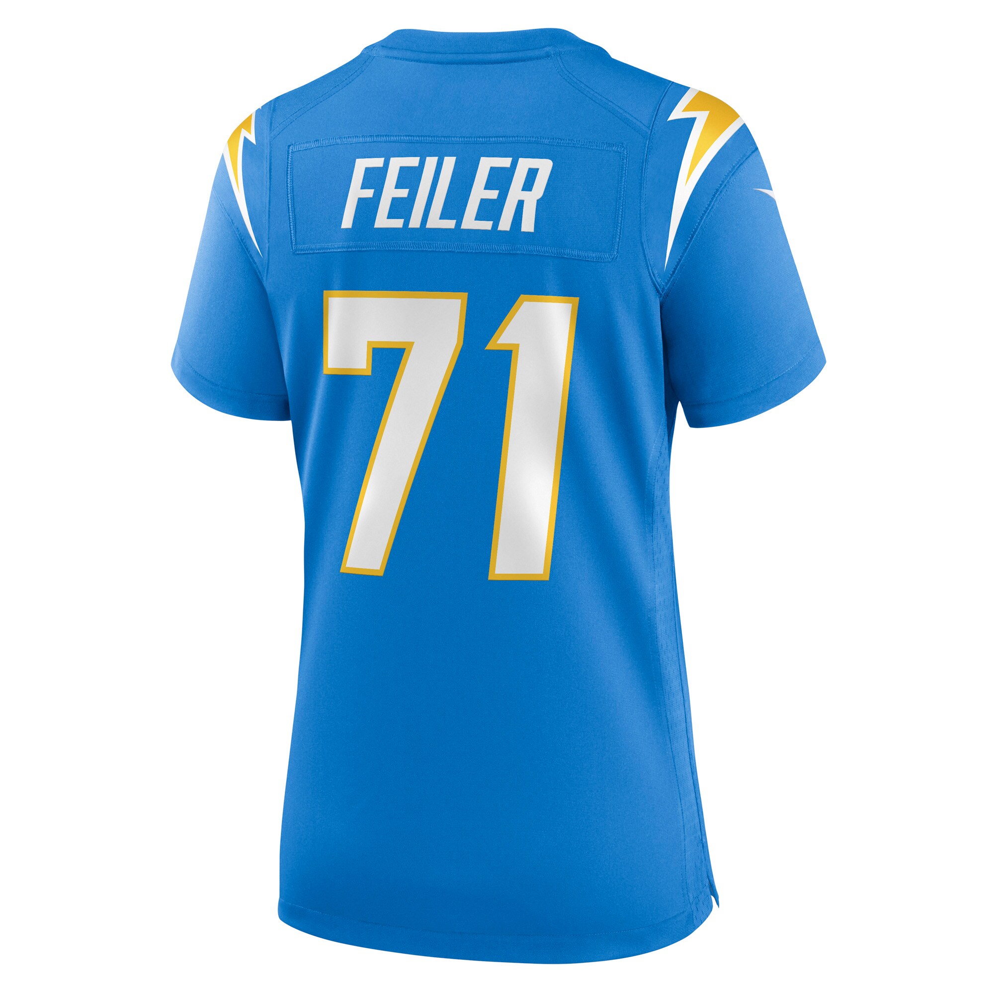 Matt Feiler Los Angeles Chargers Women's Game Player Jersey - Powder Blue