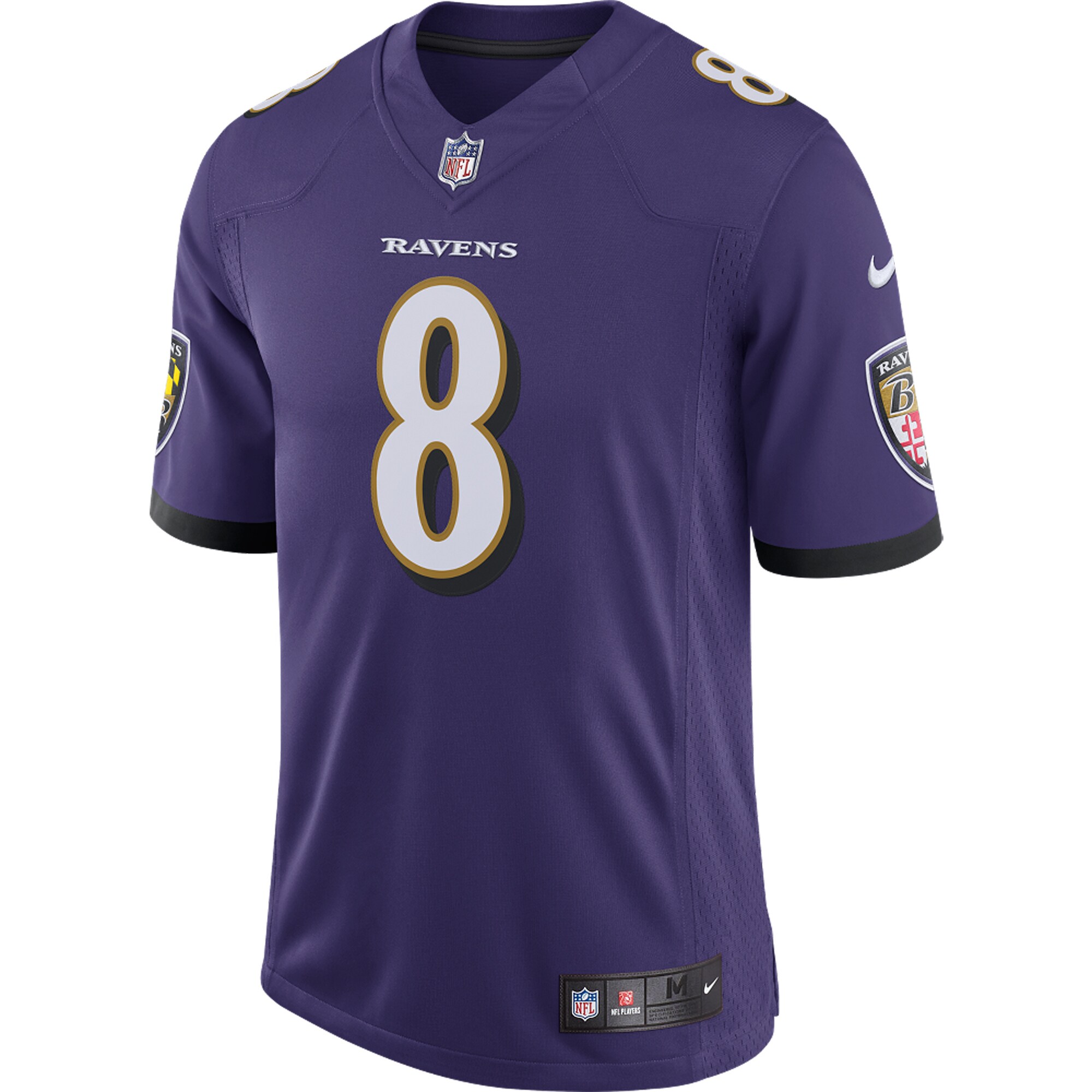 Lamar Jackson Baltimore RavensSpeed Machine Limited Jersey - Purple