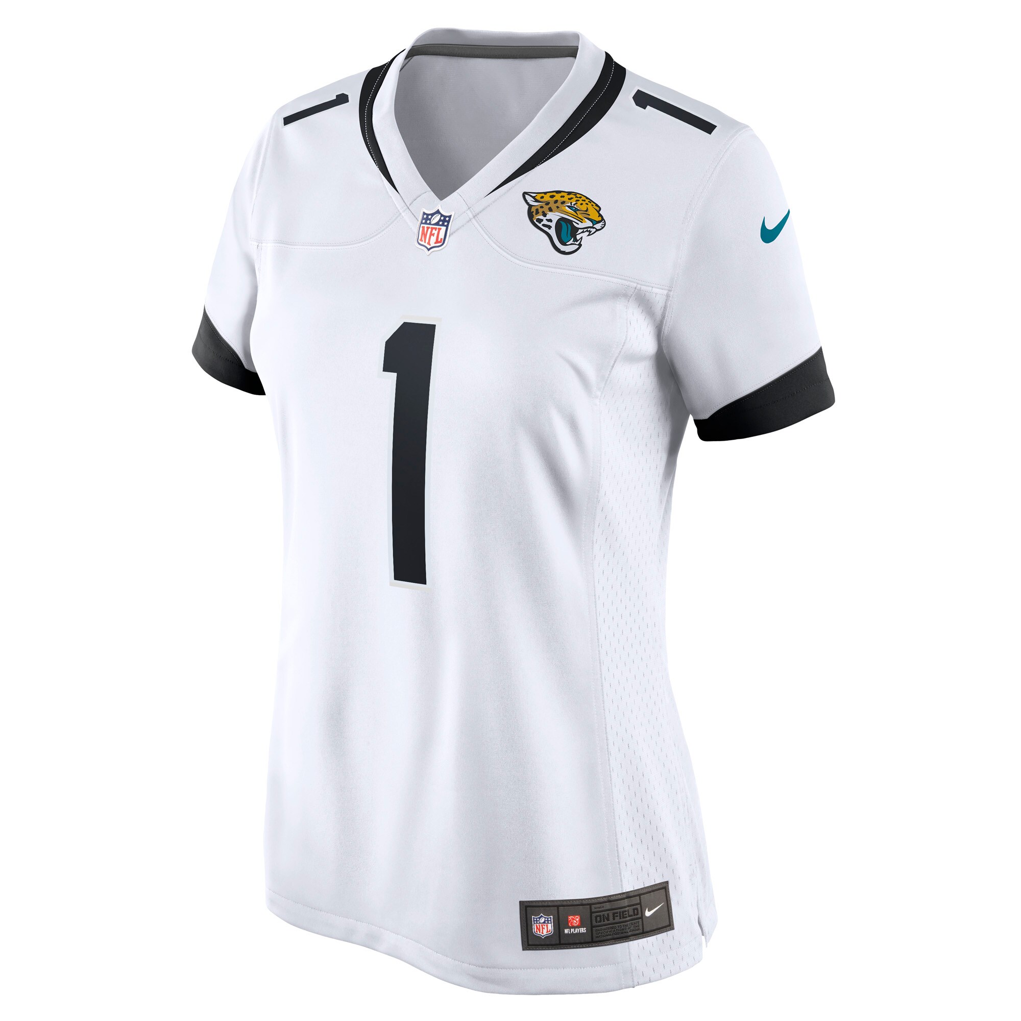 Travis Etienne Jr. Jacksonville Jaguars Women's Game Player Jersey - White