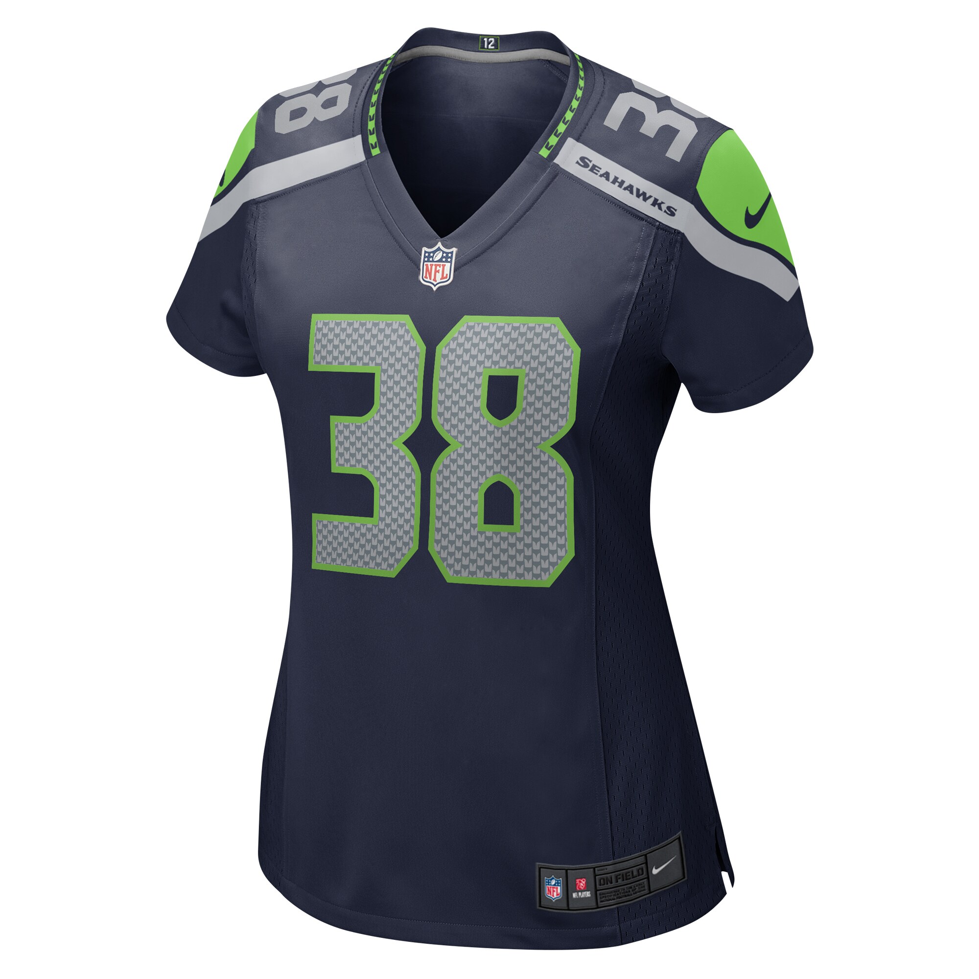 Godwin Igwebuike Seattle Seahawks Women's Home Game Player Jersey - College Navy
