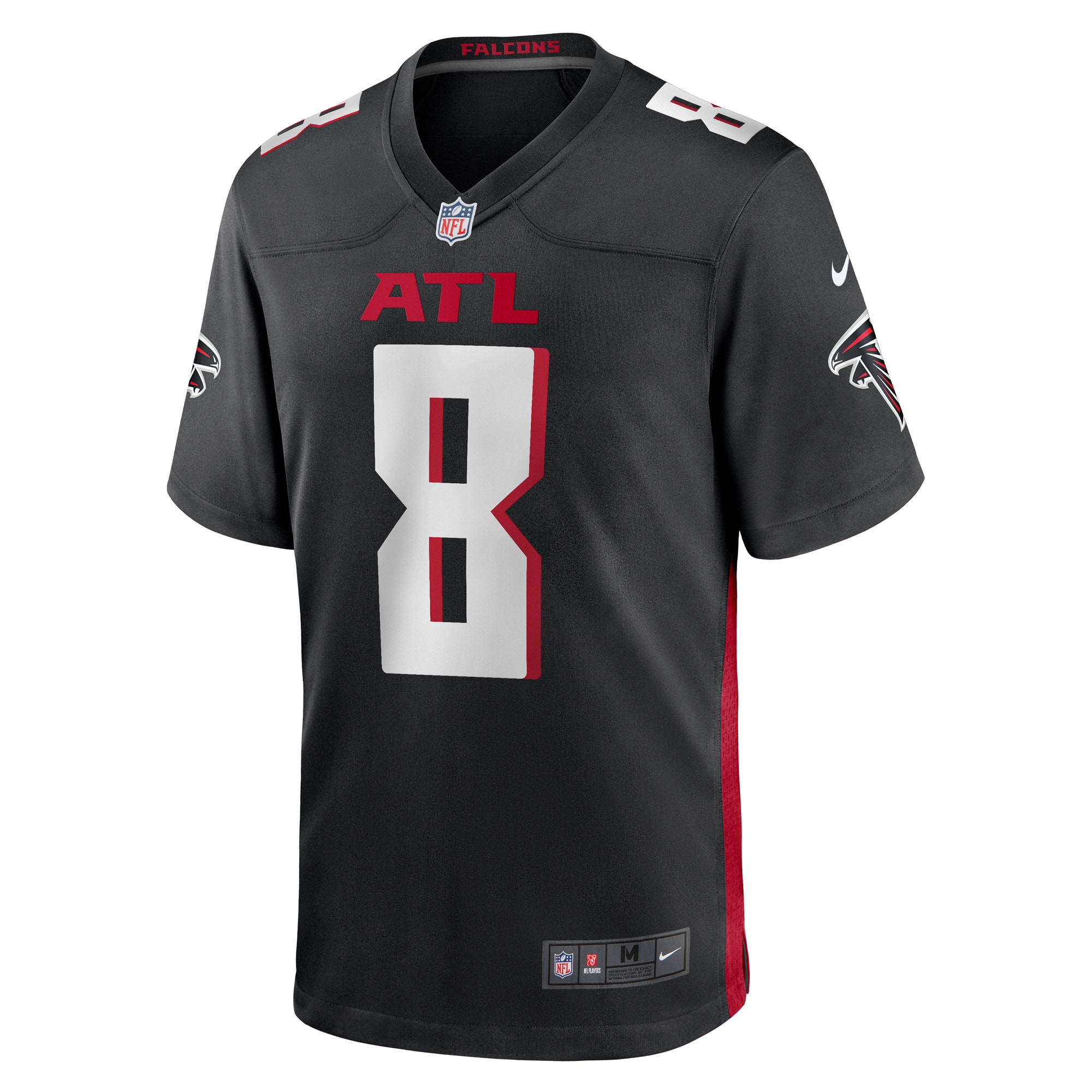 Kyle Pitts Atlanta FalconsGame Jersey - Black