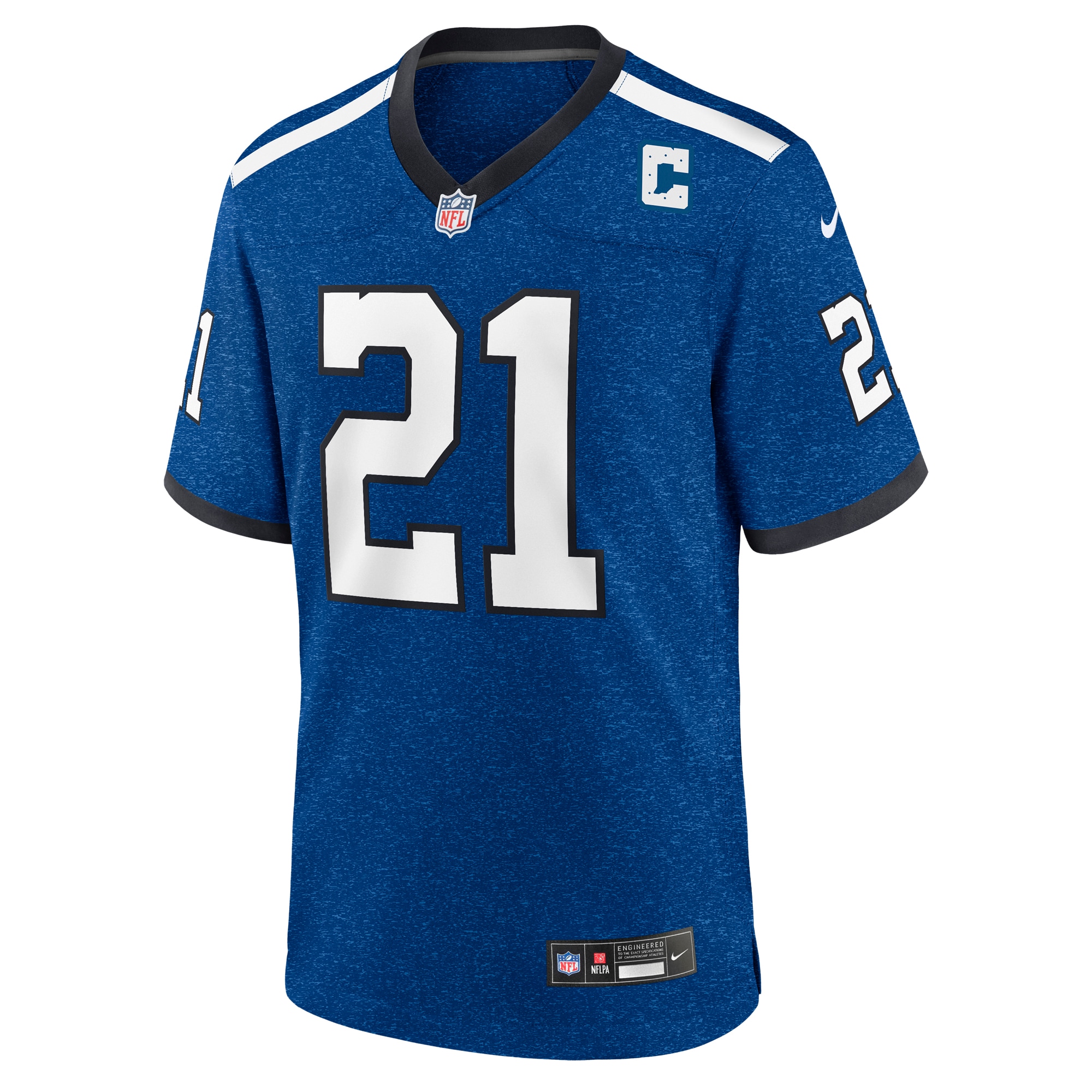 Zack Moss Indianapolis ColtsIndiana Nights Alternate Game Jersey - Royal