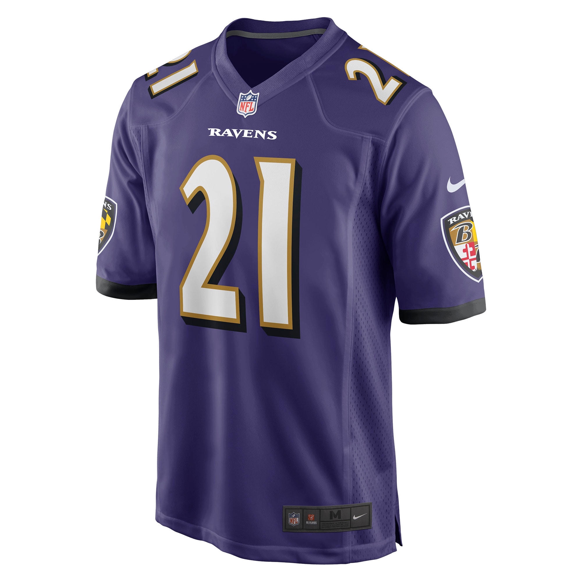 Brandon Stephens Baltimore RavensGame Jersey - Purple