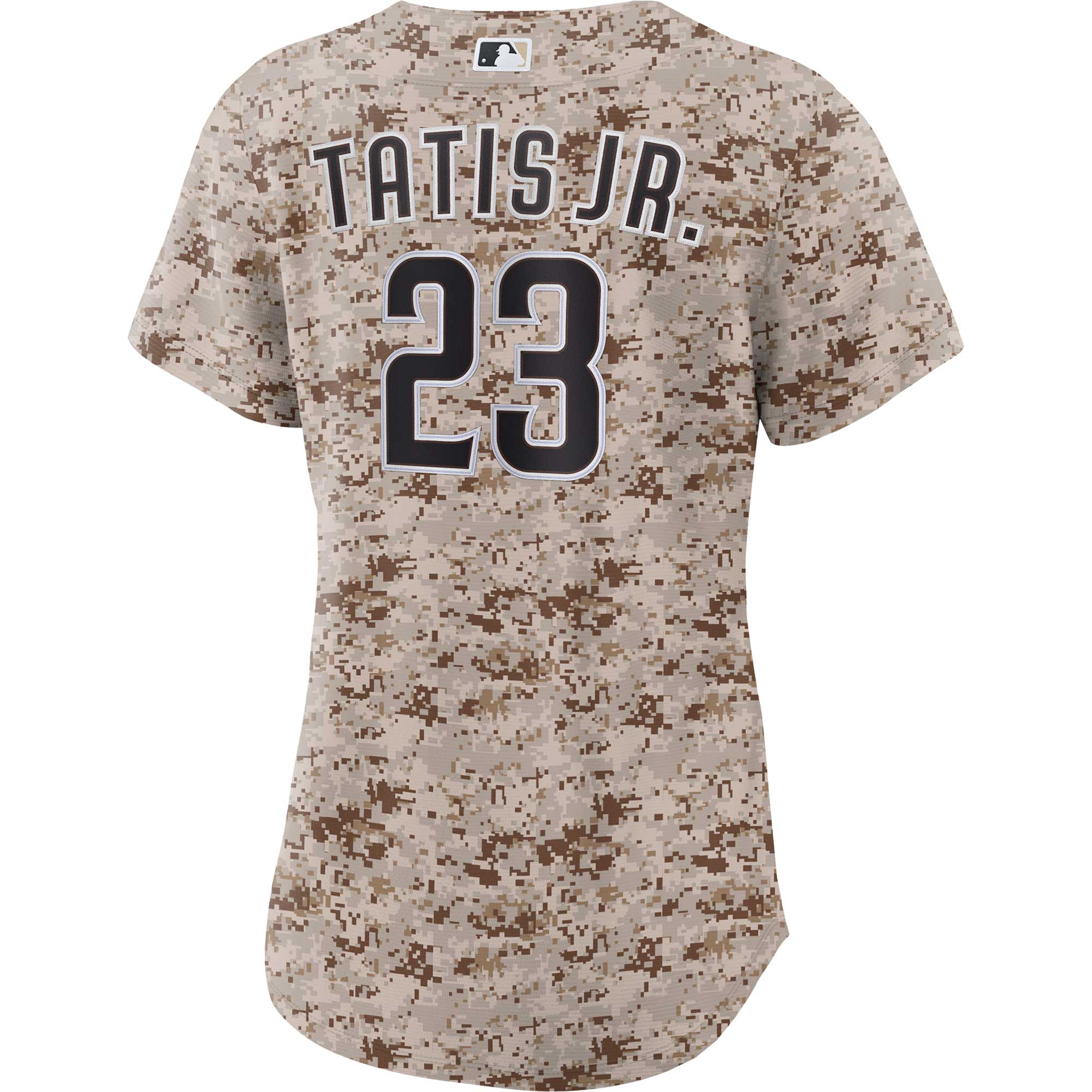 Fernando Tatis Jr. San Diego Padres Women's USMC Alternate Replica Player Jersey - Camo
