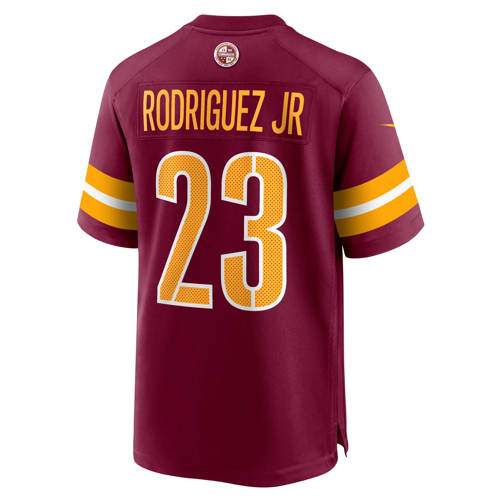 Chris Rodriguez Jr. Washington CommandersTeam Game Jersey - Burgundy