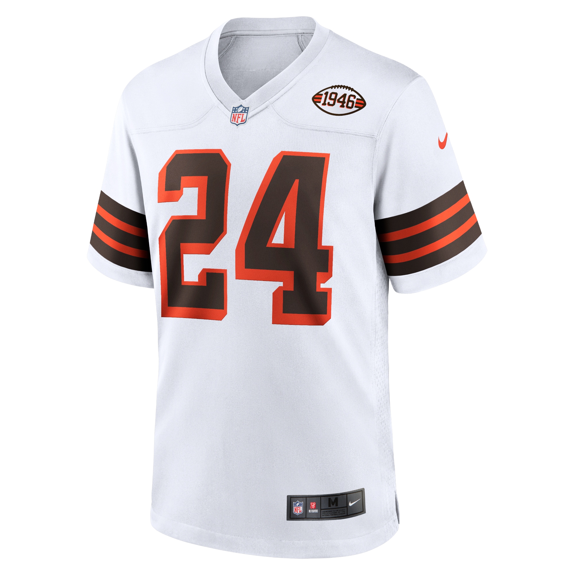 Nick Chubb Cleveland Browns1946 Collection Alternate Game Jersey - White