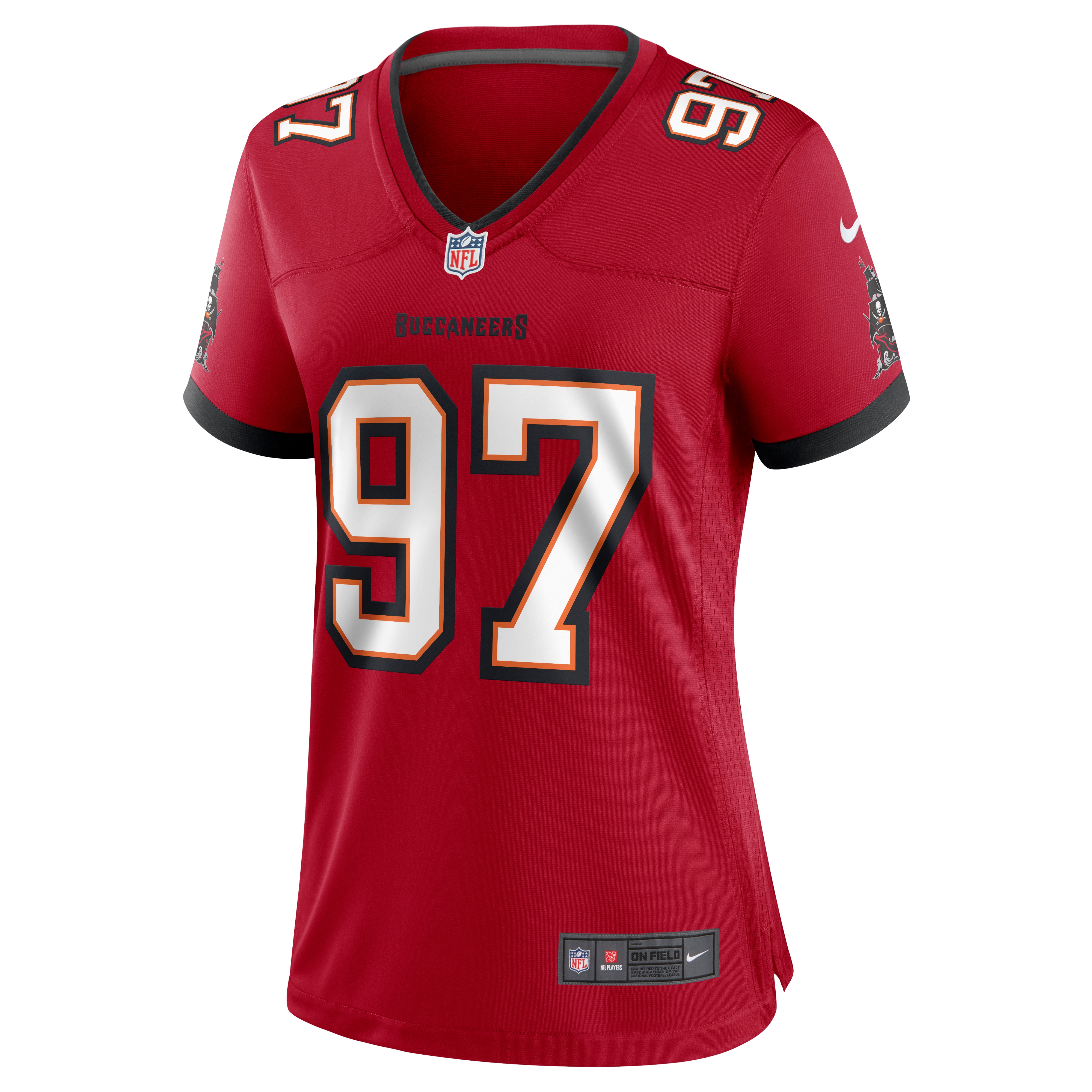 Zach Triner Tampa Bay Buccaneers Women's Game Jersey - Red